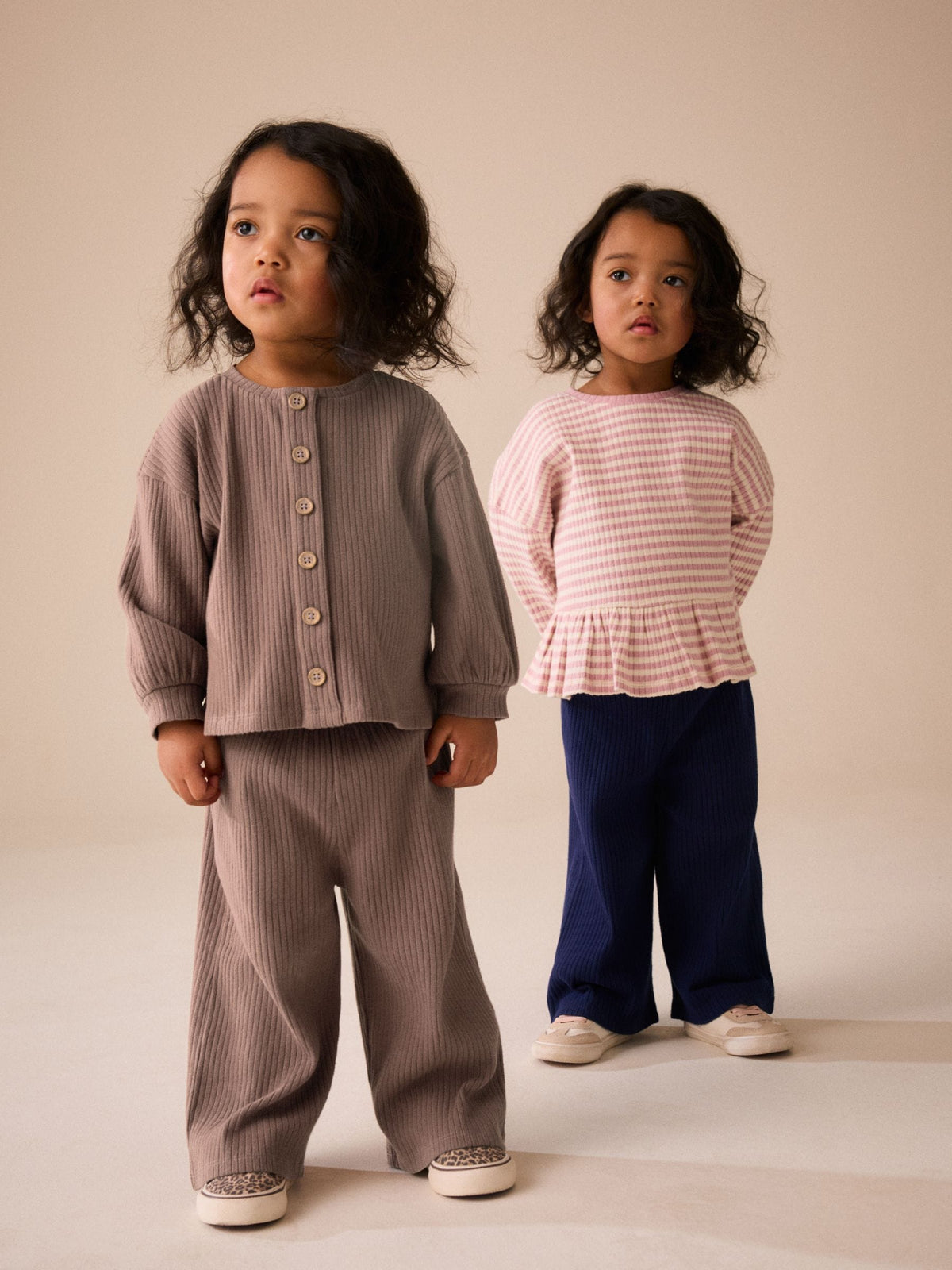 Brown Long Sleeve Ribbed Raglan Cardigan (3mths-7yrs) - image 7