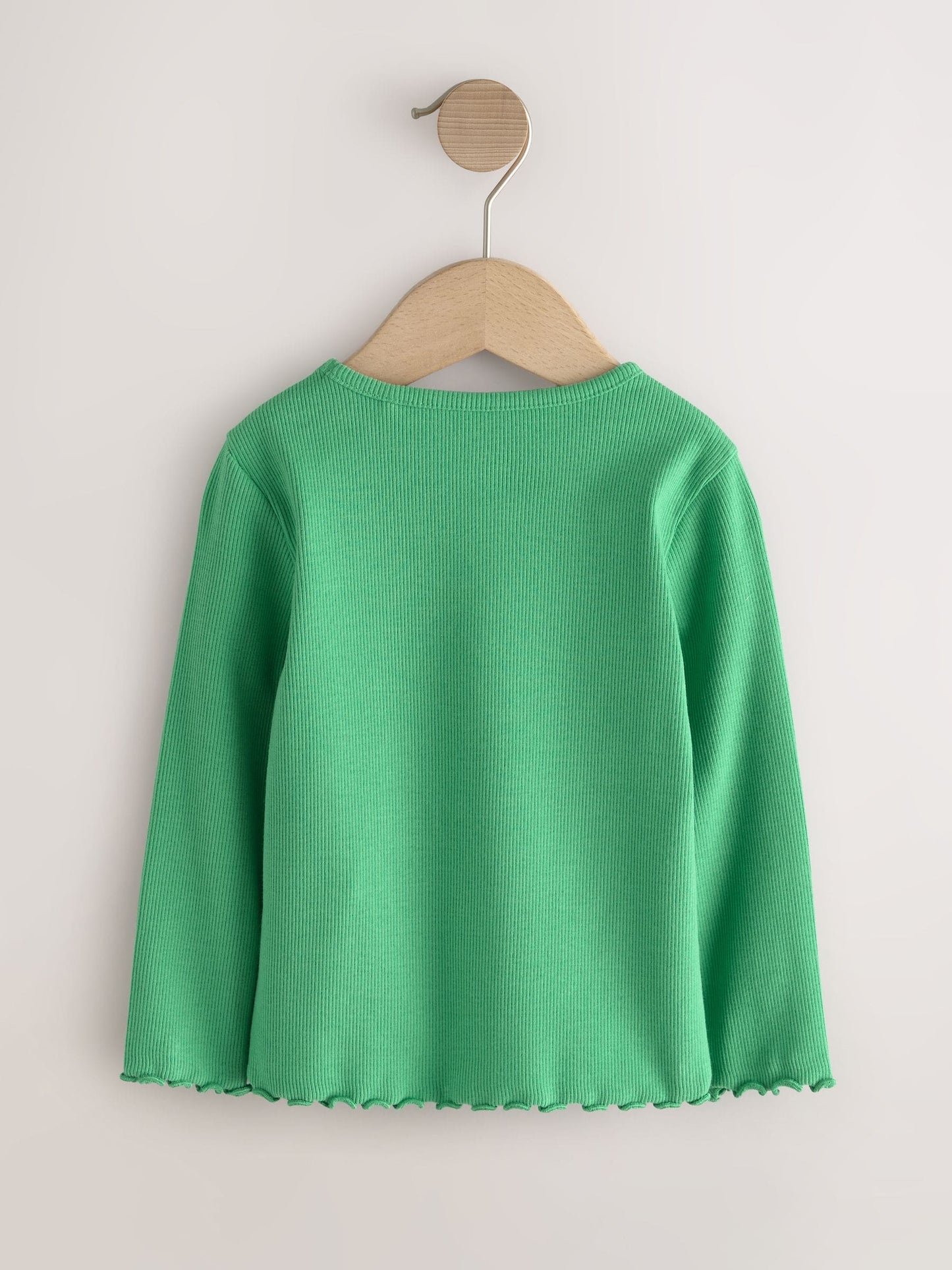 Dsiney Kidz - Green Rainbow Rib Long Sleeve T-Shirt (3mths-7yrs) image 5