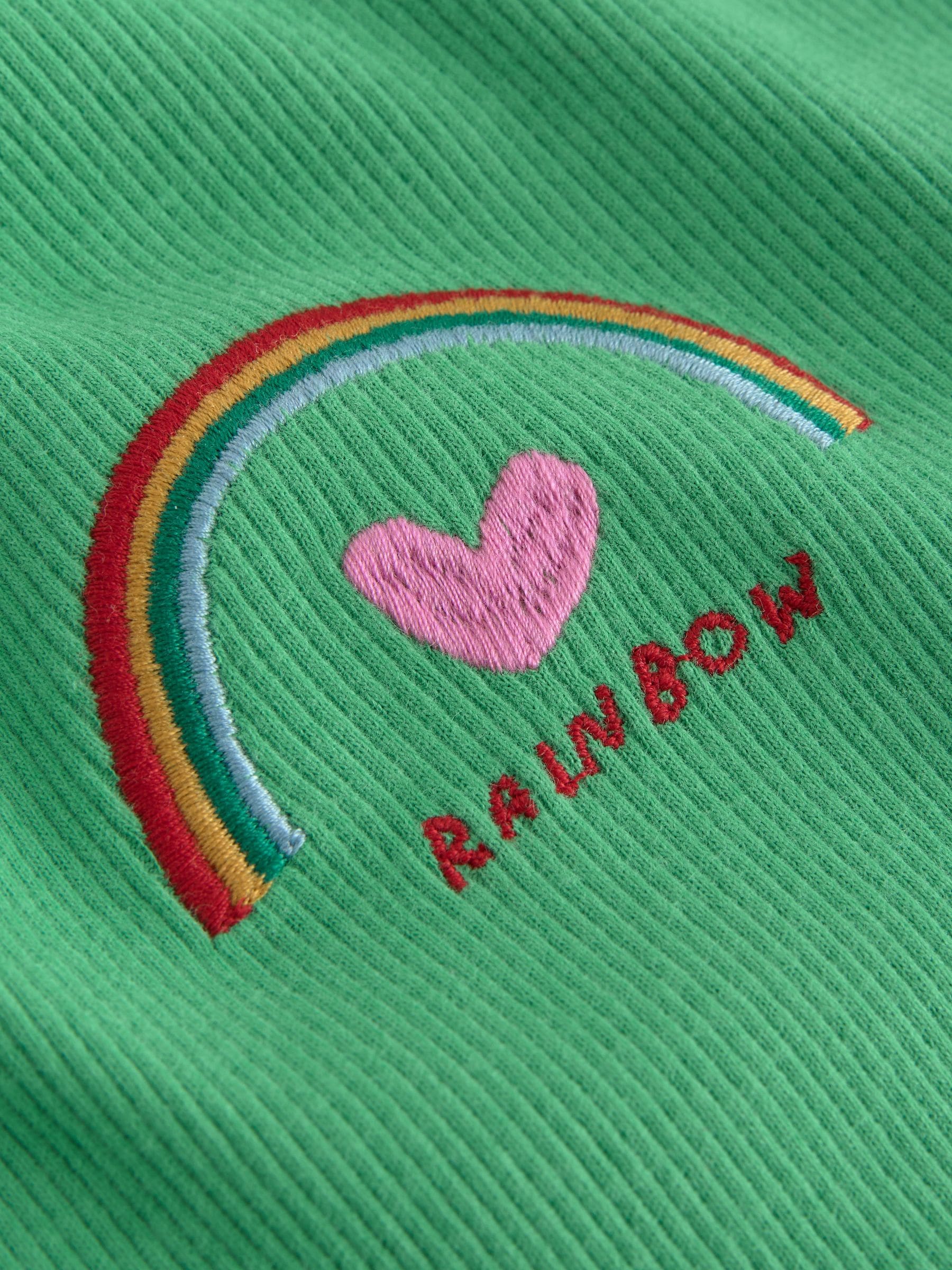 Dsiney Kidz - Green Rainbow Rib Long Sleeve T-Shirt (3mths-7yrs) image 7
