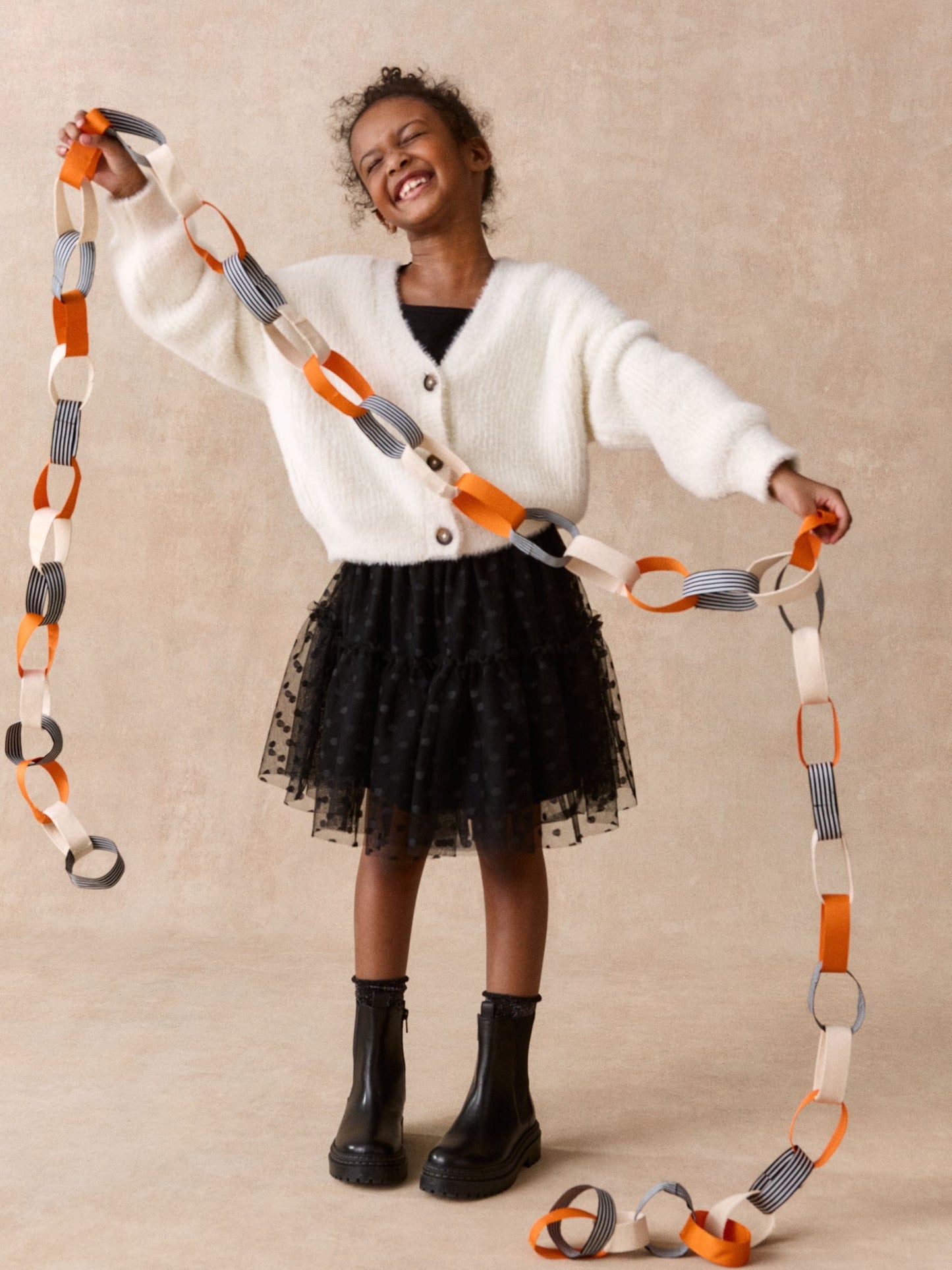 Dsiney Kidz - Black Spot Mesh Pull On Skirt (3-16yrs) image 1