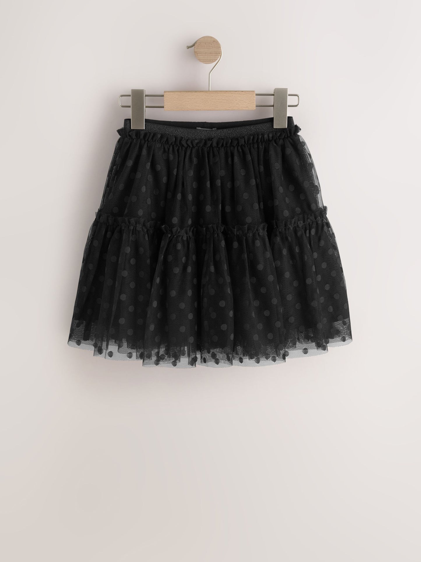 Dsiney Kidz - Black Spot Mesh Pull On Skirt (3-16yrs) image 5