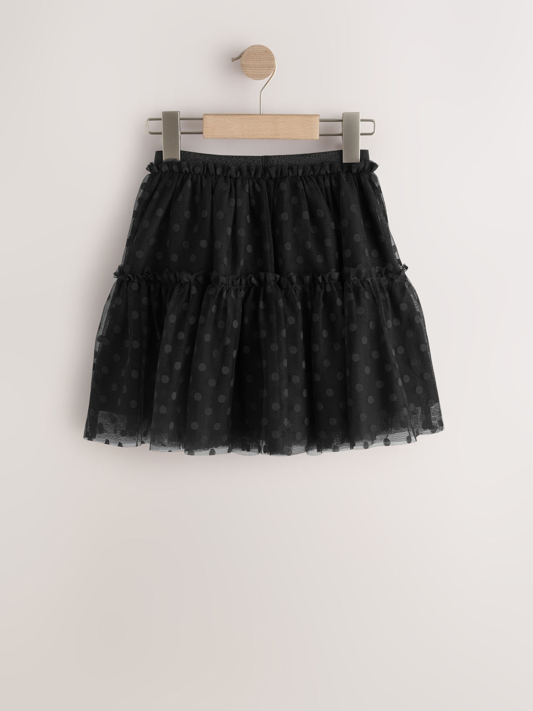 Dsiney Kidz - Black Spot Mesh Pull On Skirt (3-16yrs) image 6