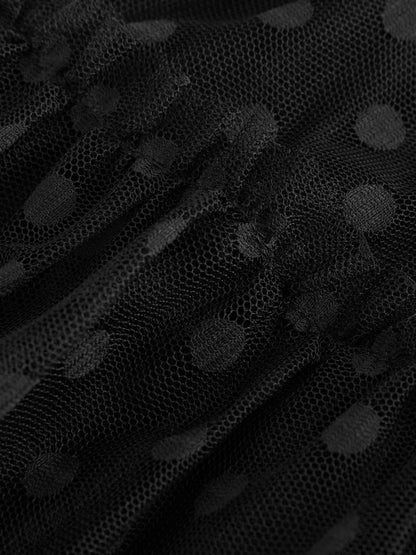 Dsiney Kidz - Black Spot Mesh Pull On Skirt (3-16yrs) image 7