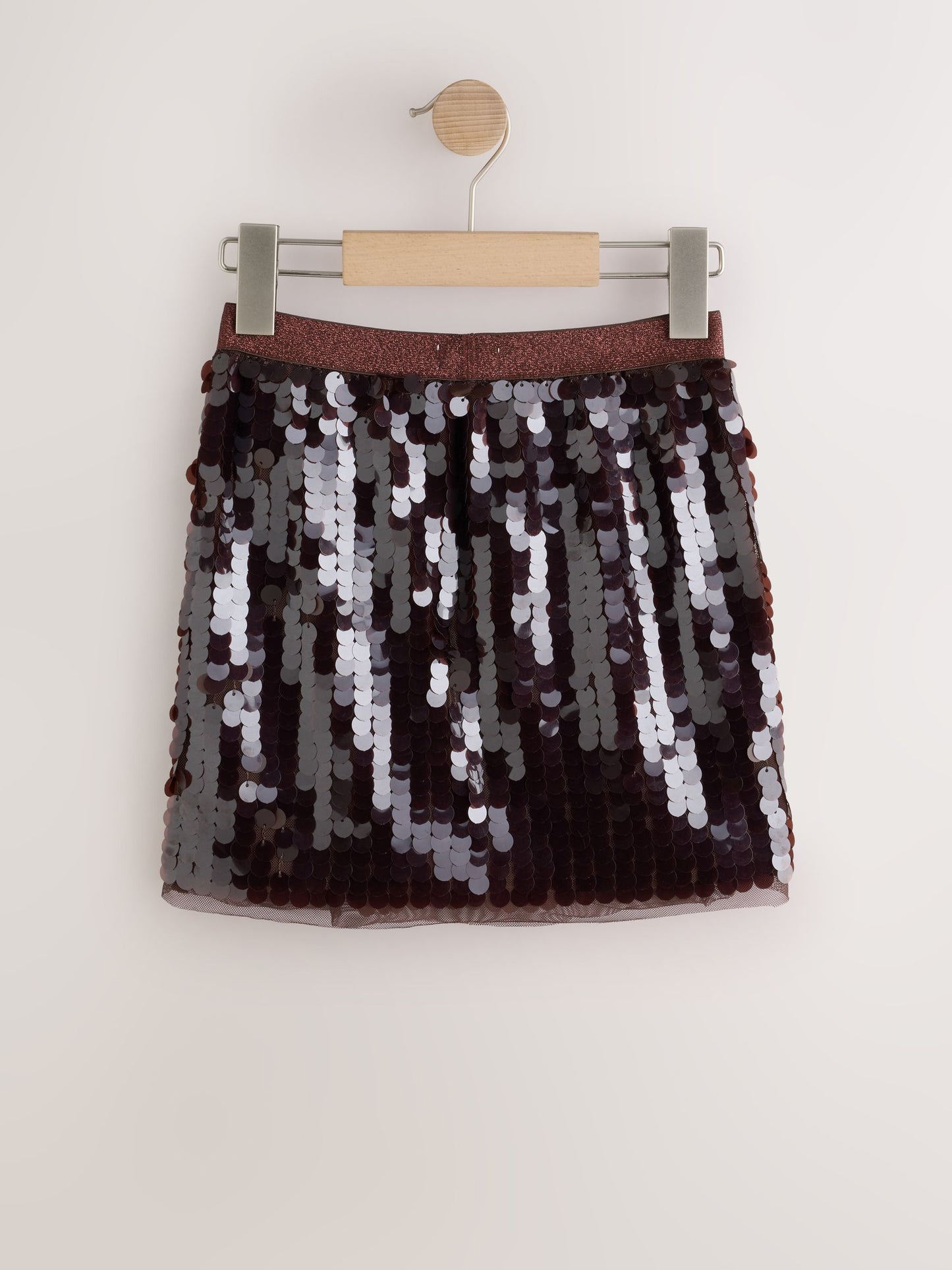 Dsiney Kidz - Chocolate Brown Sequin Skirt (3-16yrs) image 6