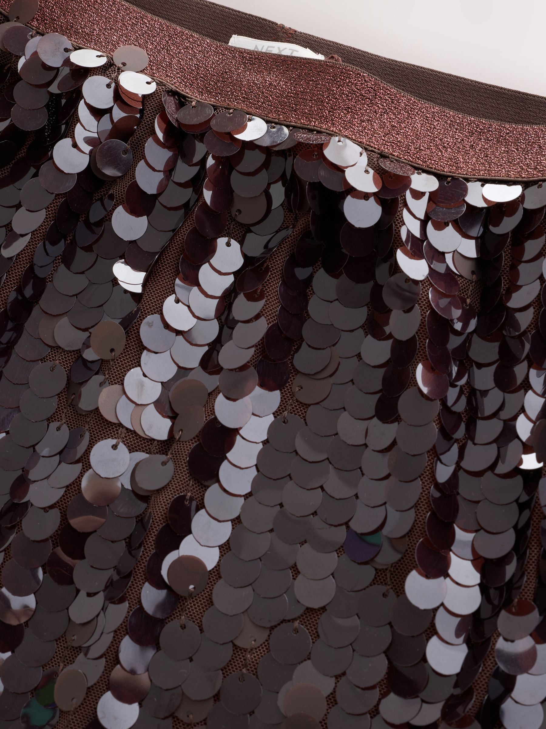 Dsiney Kidz - Chocolate Brown Sequin Skirt (3-16yrs) image 7