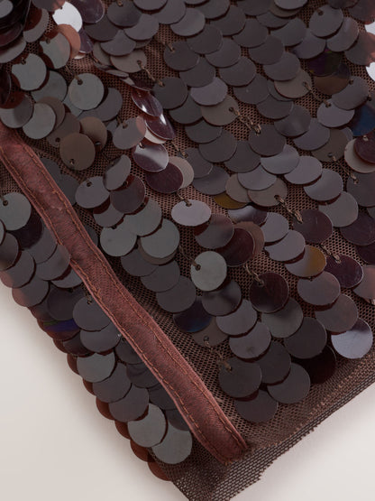 Dsiney Kidz - Chocolate Brown Sequin Skirt (3-16yrs) image 8