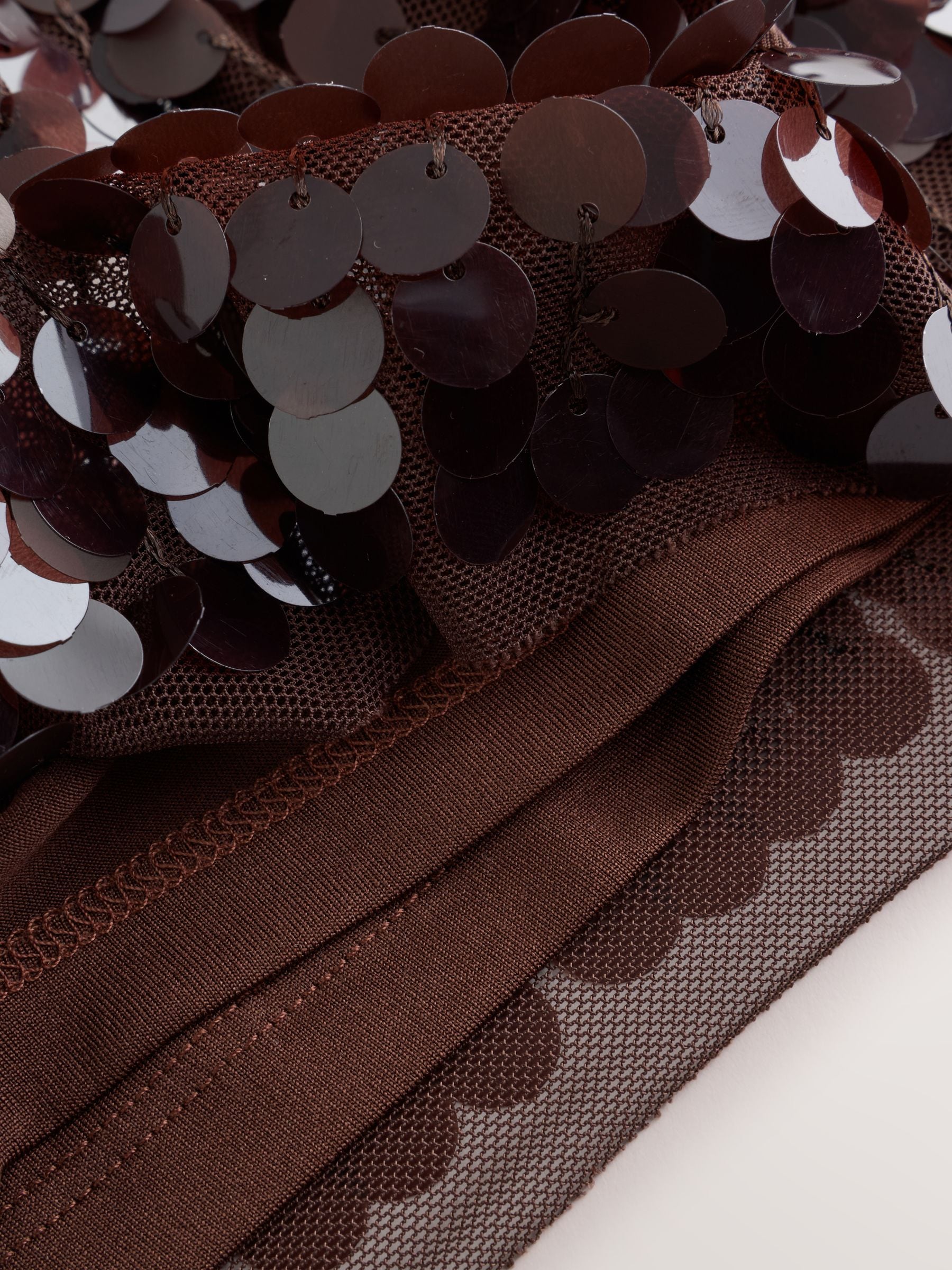 Dsiney Kidz - Chocolate Brown Sequin Skirt (3-16yrs) image 9