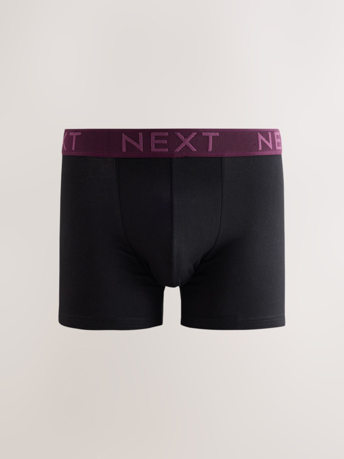 Dsiney Kidz - Black Texture Waistbands Trunk Cotton Rich Boxers 5 Pack image 2