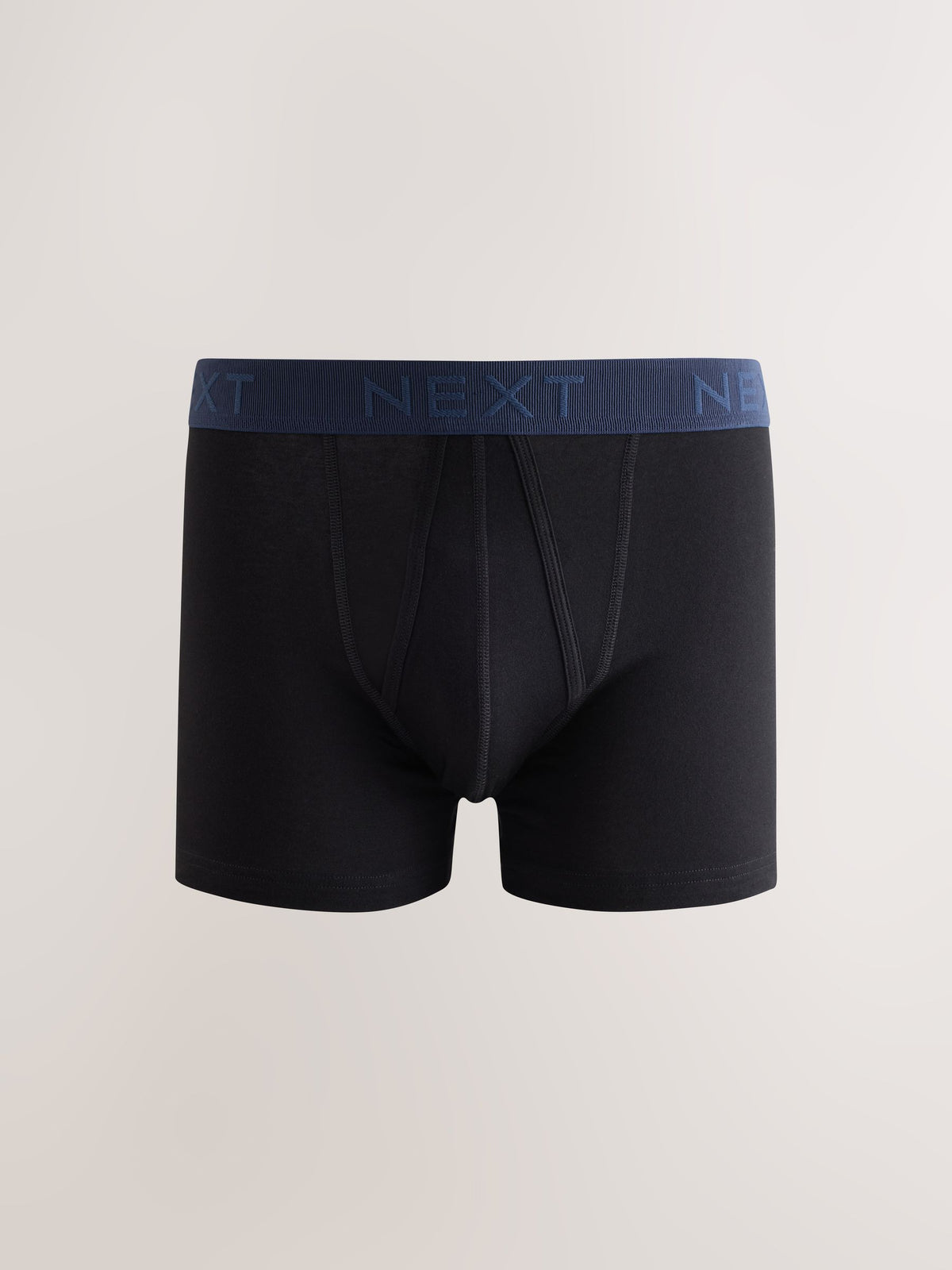 Dsiney Kidz - Black Texture Waistbands 5 Pack A-Front Cotton Rich Boxers image 2