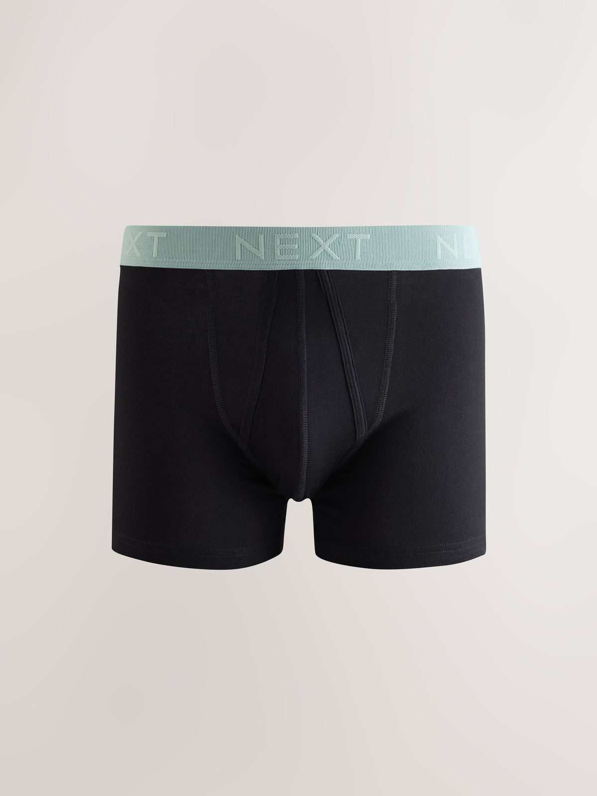 Dsiney Kidz - Black Texture Waistbands 5 Pack A-Front Cotton Rich Boxers image 3