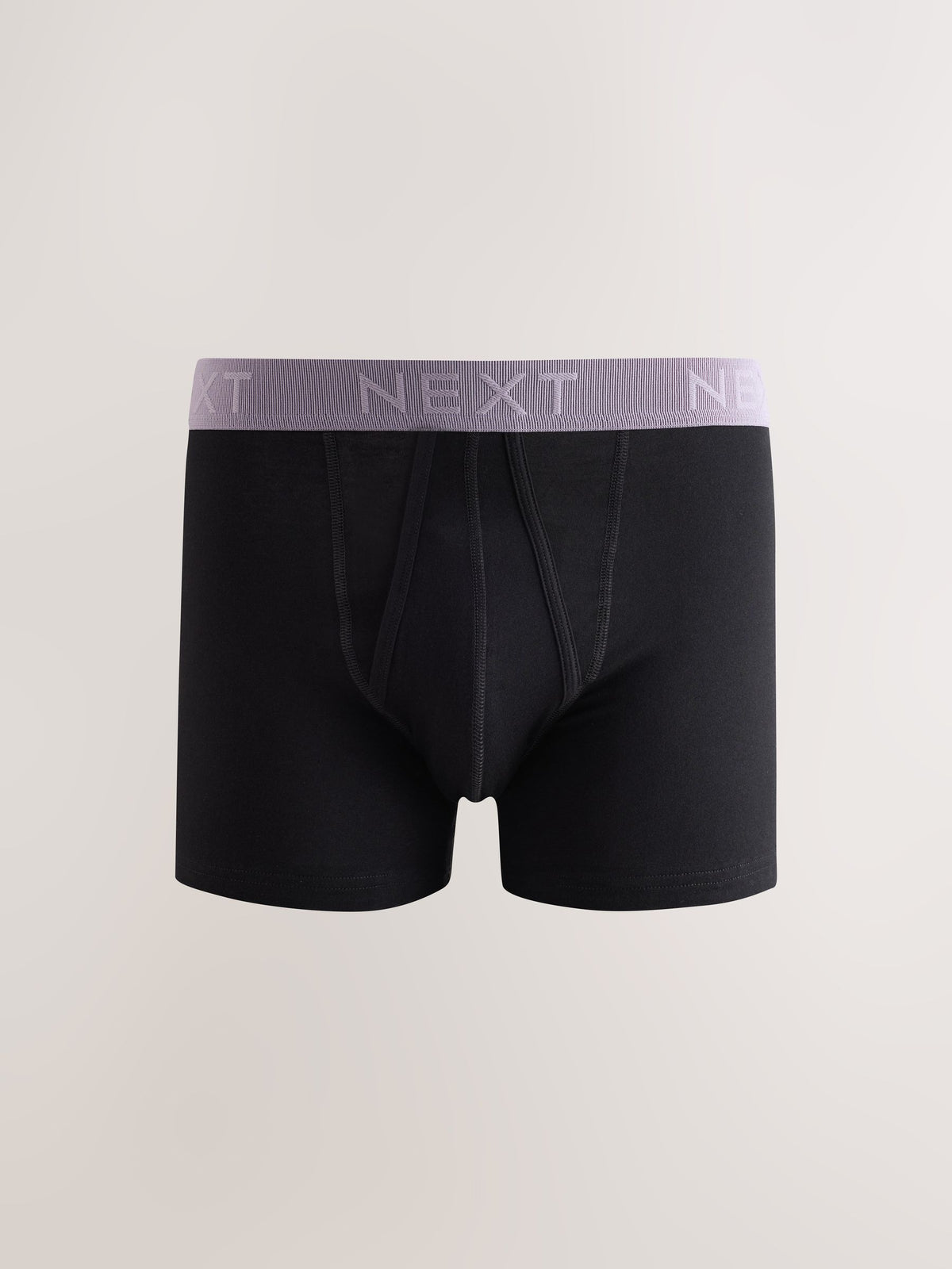 Dsiney Kidz - Black Texture Waistbands 5 Pack A-Front Cotton Rich Boxers image 6