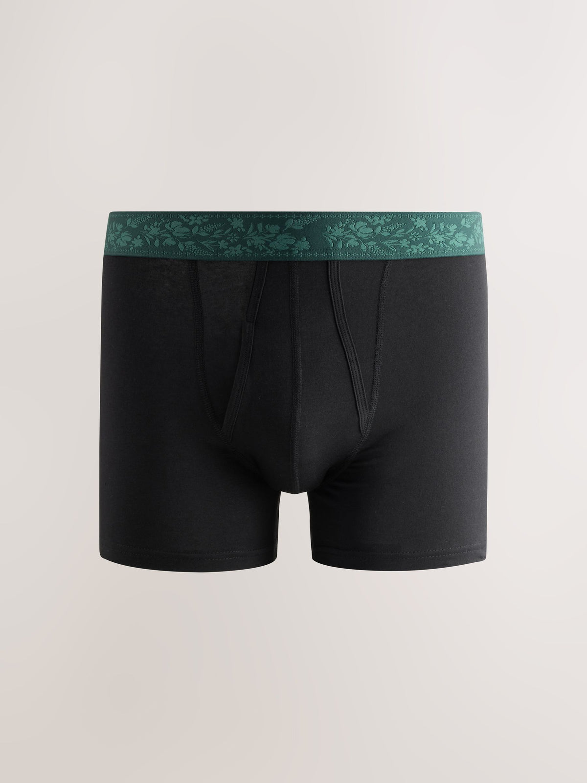 Dsiney Kidz - Black Pattern Waistband 4 pack Signature A-Front Cotton Rich Boxers image 4