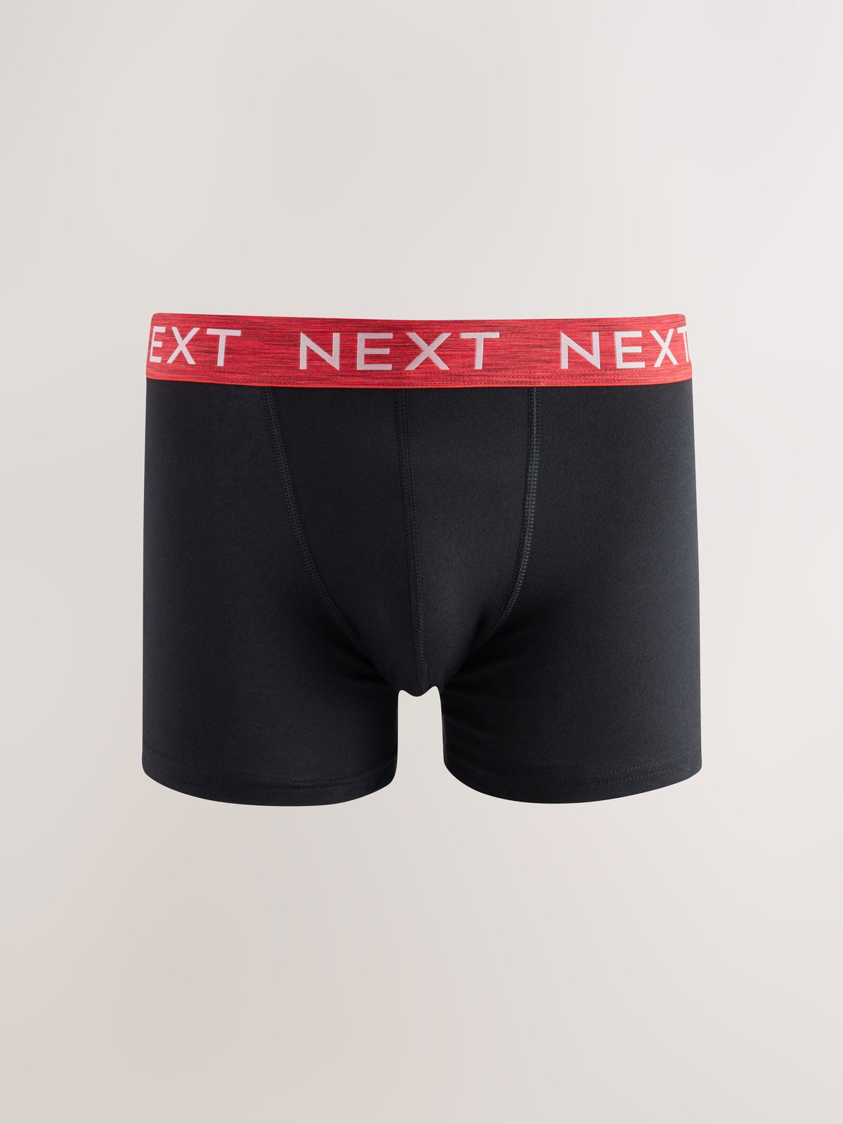 Dsiney Kidz - Black Bright Marl Waistbands Trunk Cotton Rich Boxers 5 Pack image 2