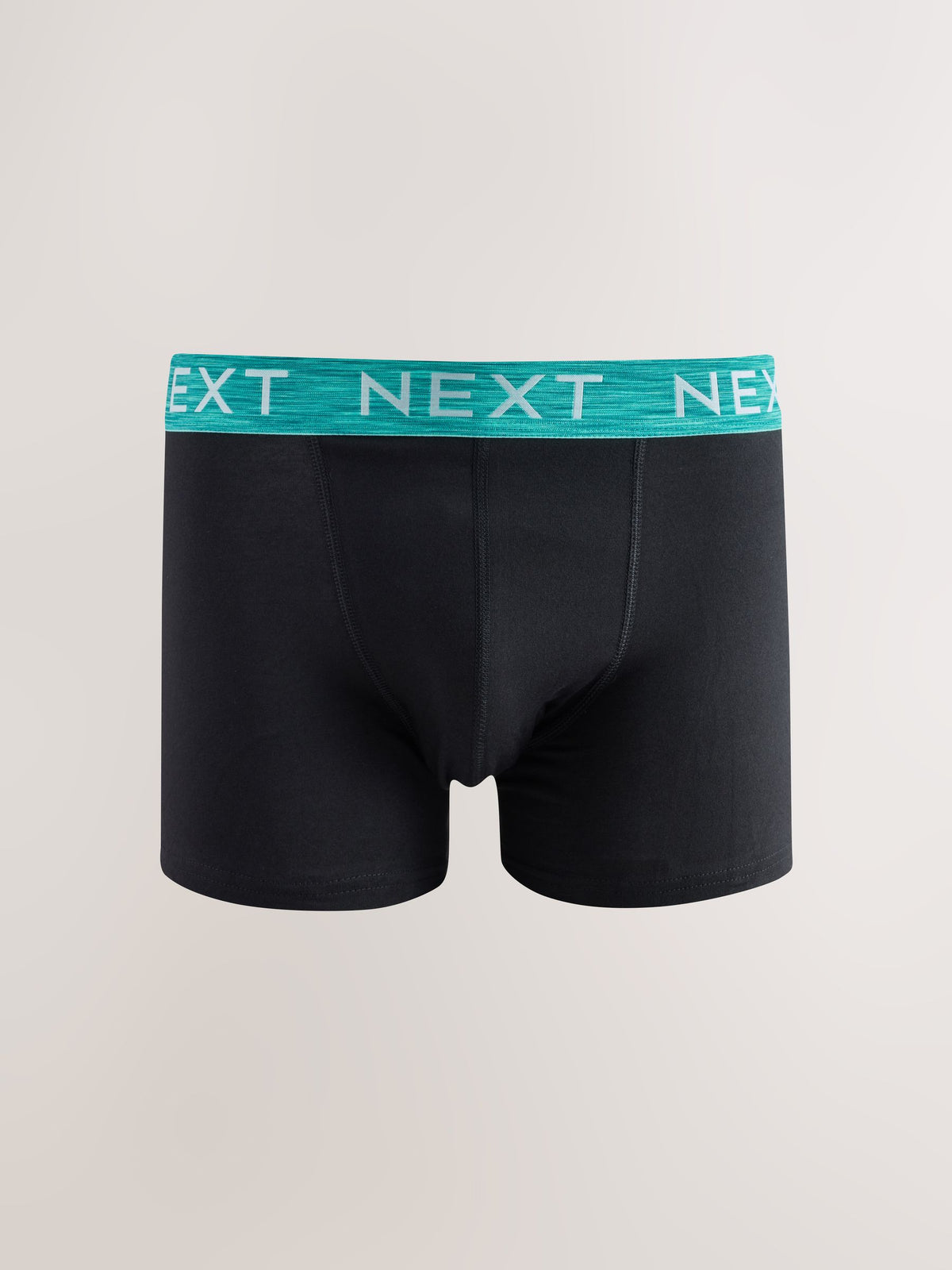 Dsiney Kidz - Black Bright Marl Waistbands Trunk Cotton Rich Boxers 5 Pack image 3