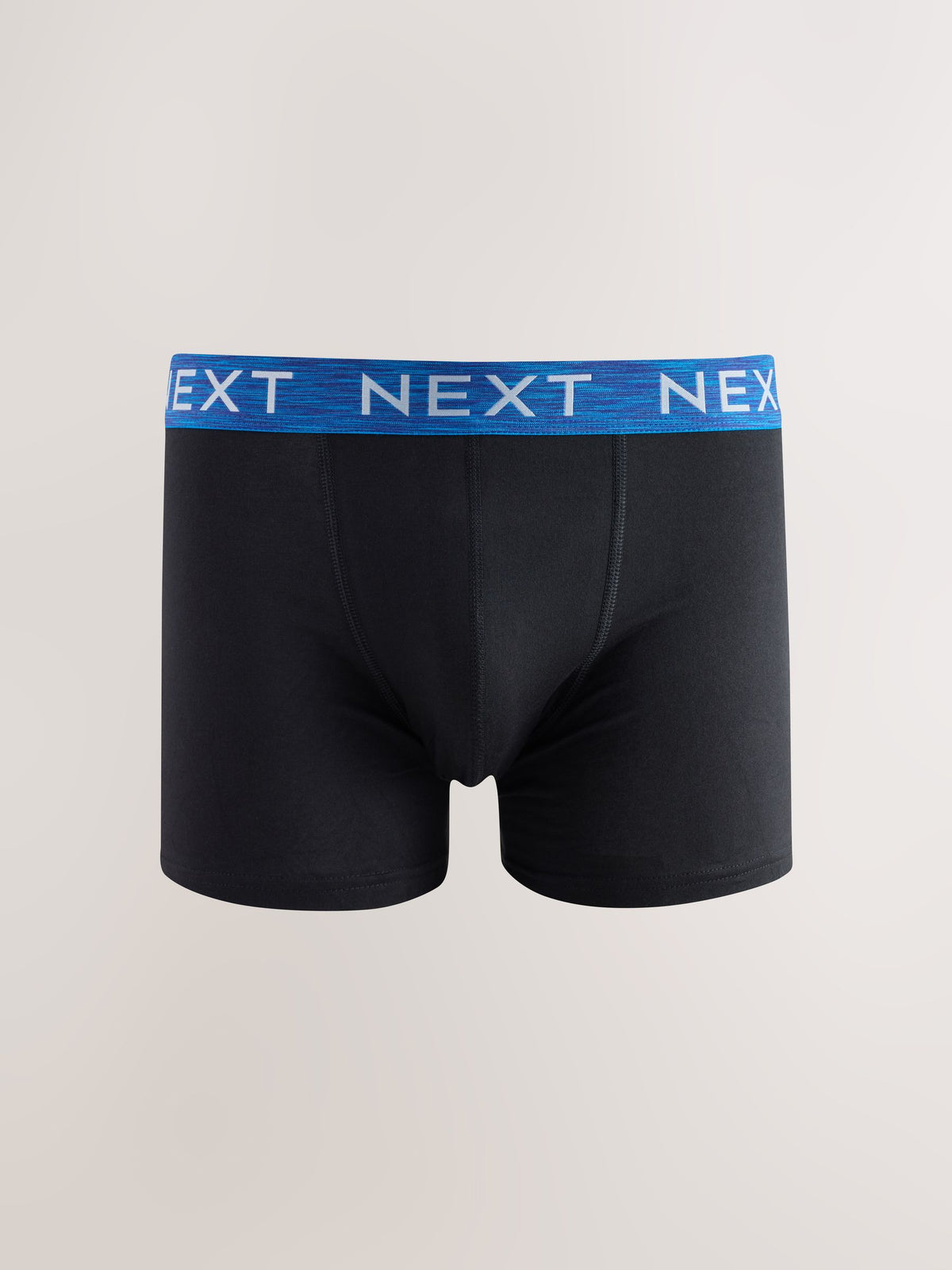 Dsiney Kidz - Black Bright Marl Waistbands Trunk Cotton Rich Boxers 5 Pack image 4