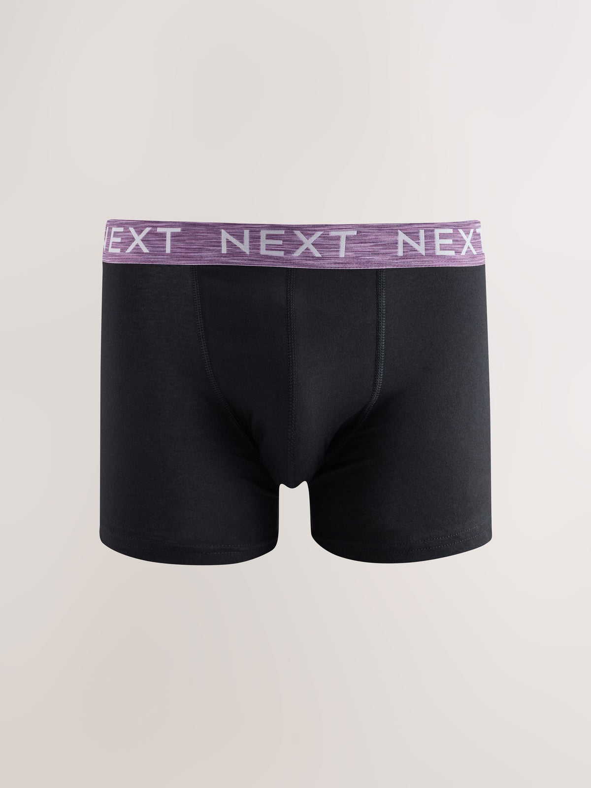 Dsiney Kidz - Black Bright Marl Waistbands Trunk Cotton Rich Boxers 5 Pack image 6