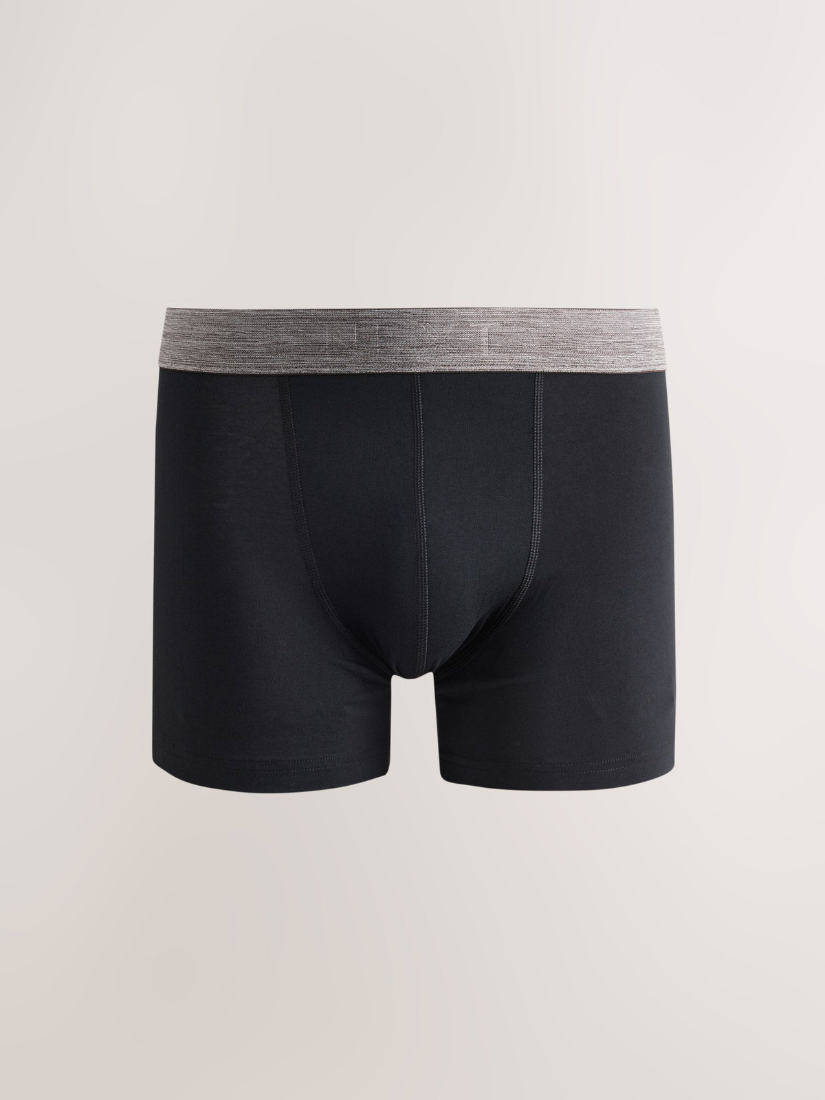 Dsiney Kidz - Black Neutral Marl Waistbands Trunk Cotton Rich Boxers 5 Pack image 5