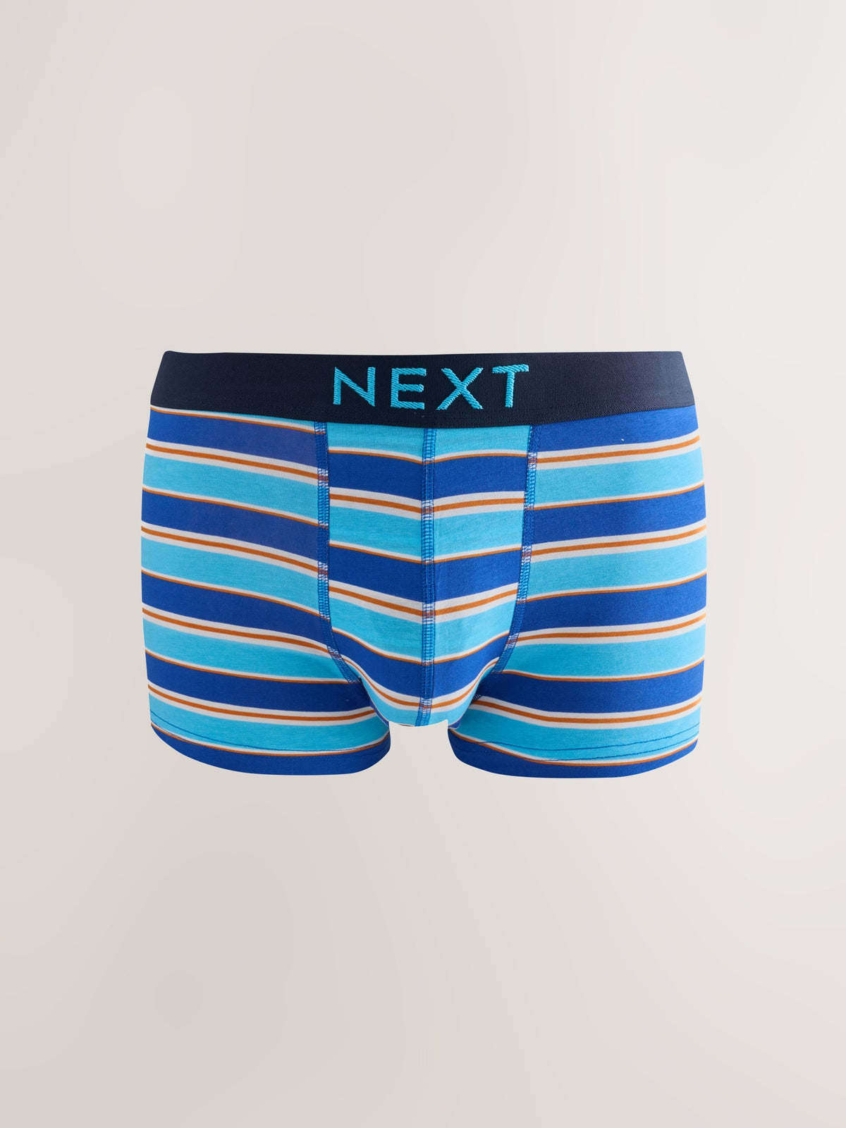Dsiney Kidz - Green/Blue Stripe 5 Pack Hipster Cotton Rich Boxers image 6