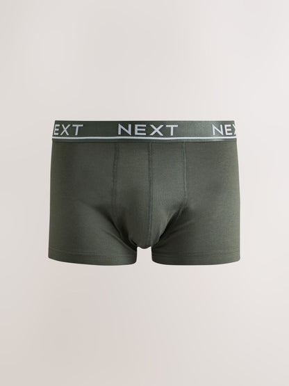 Dsiney Kidz - Grey Hipster Cotton Rich Trunks 5 Pack image 4