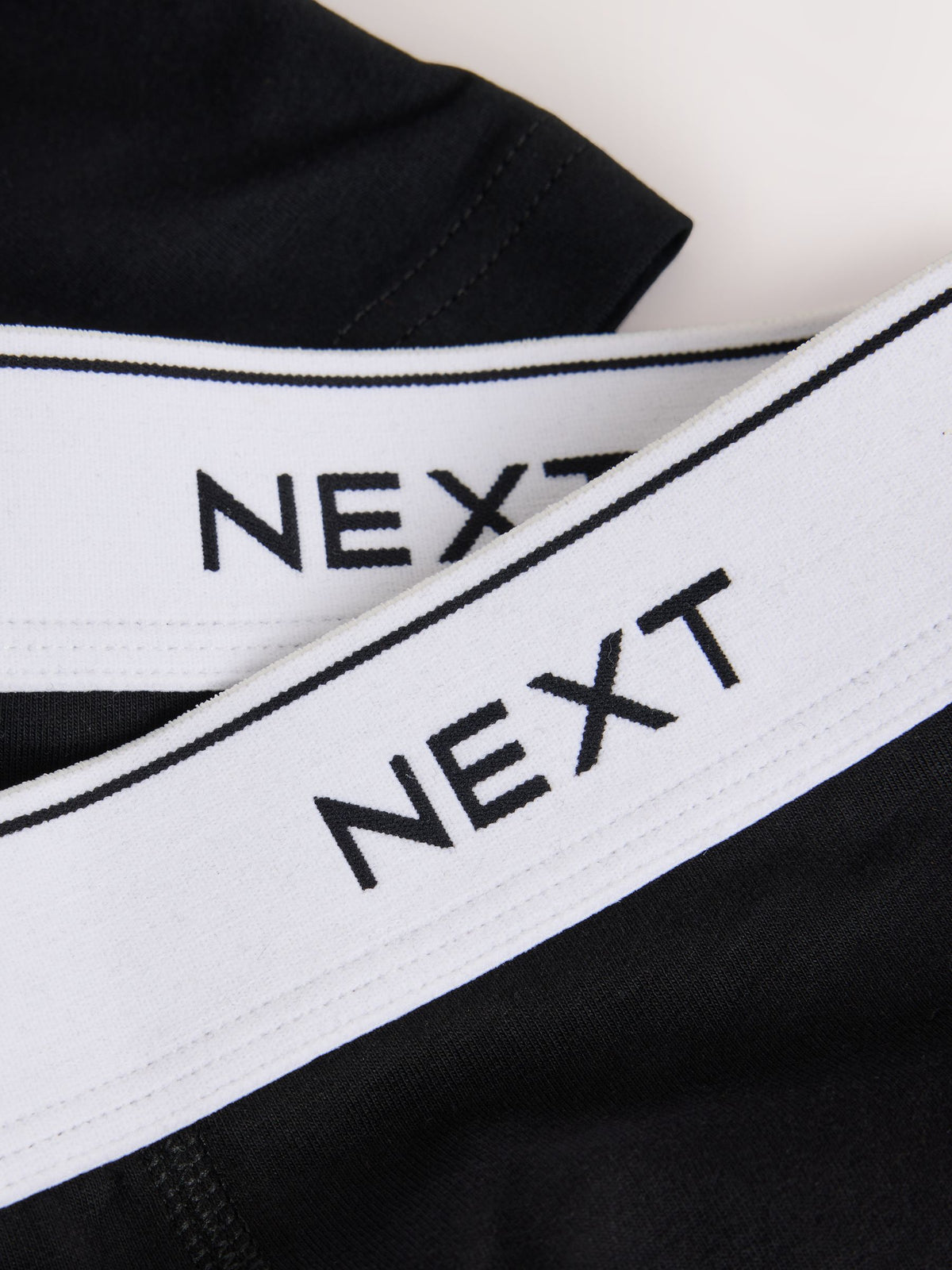 Dsiney Kidz - Black White Waistband Hipster Cotton Rich Boxers 5 Pack image 4