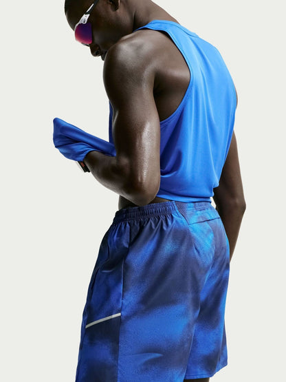 Dsiney Kidz - Nike Midnight Navy Miler Dri-FIT 7 Inch Brief Lined Running Shorts image 4