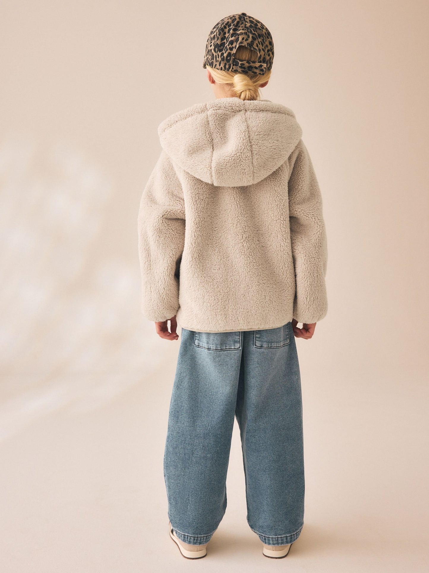 Dsiney Kidz - Neutral Zip Up Hooded Fleece Jacket (3-16yrs) image 3