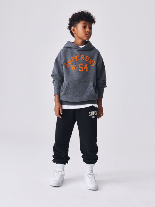 Superdry Grey/Black Hoodie and Joggers Set 2 Piece - image 1