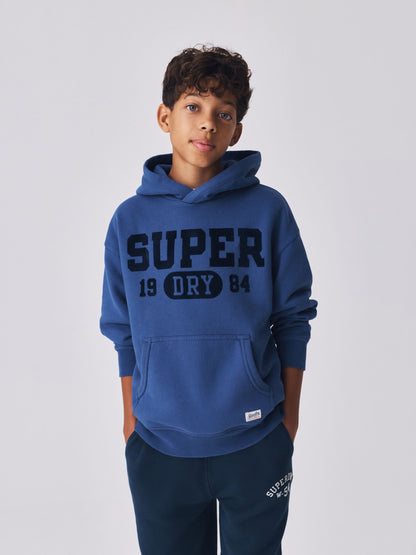 Superdry Blue/Navy Oversized Hoodie and Joggers Set 2 Piece - image 2