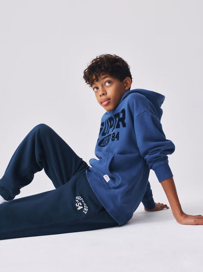 Superdry Blue/Navy Oversized Hoodie and Joggers Set 2 Piece - image 3