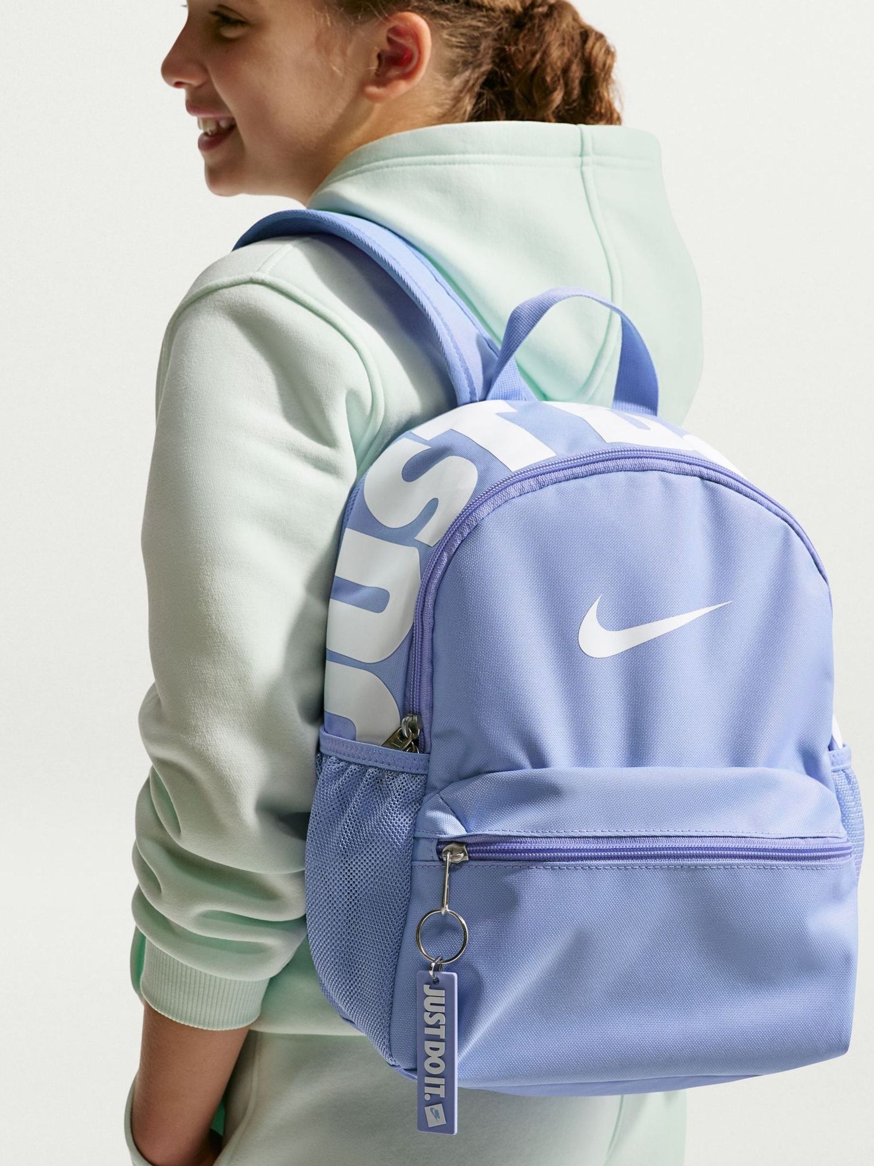 Nike Light Purple Mini Backpack image 1