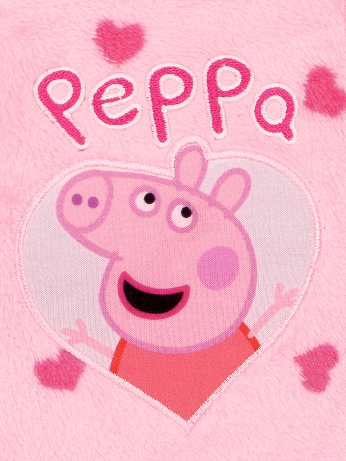 Character Pink Peppa Pig Heart All-In-One Fleece - image 11