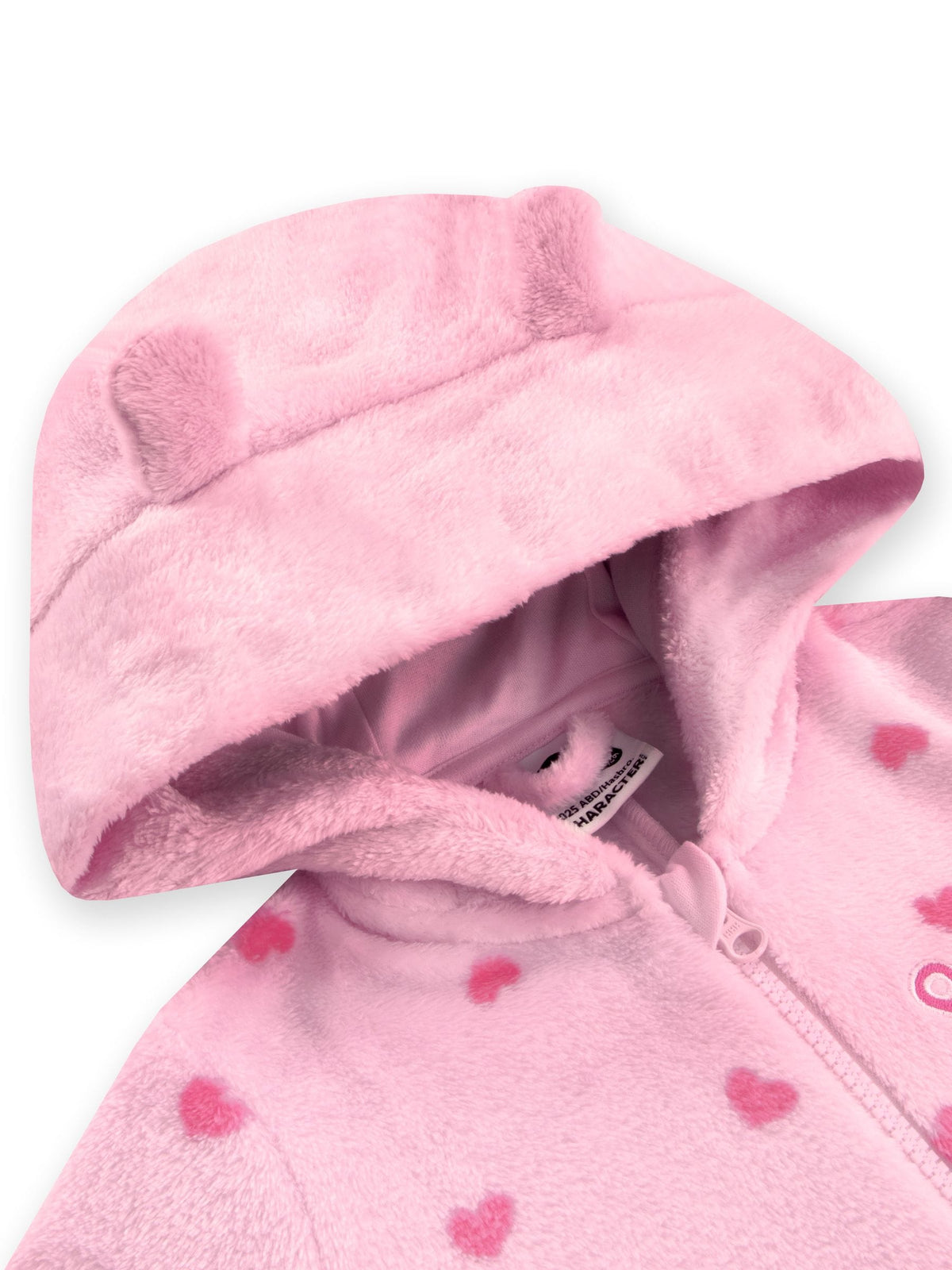 Character Pink Peppa Pig Heart All-In-One Fleece - image 12