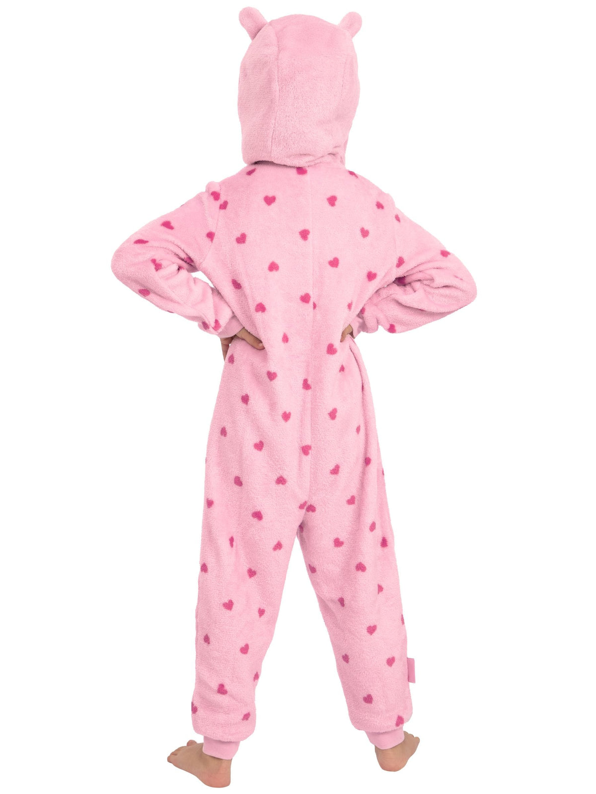 Character Pink Peppa Pig Heart All-In-One Fleece - image 7