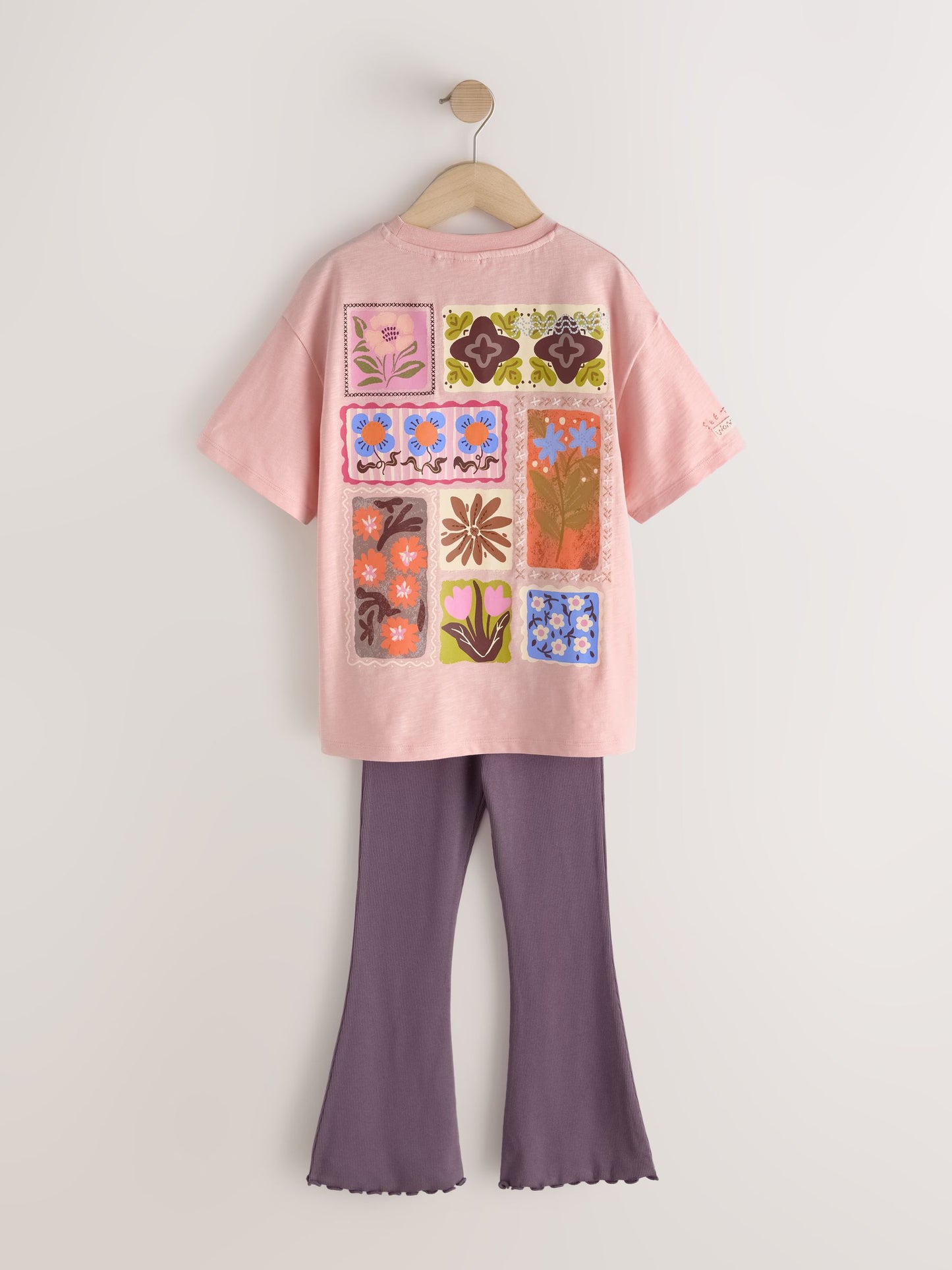 Dsiney Kidz - Pink Graphic T-Shirt and Kick Flare Set (3-16yrs) image 7