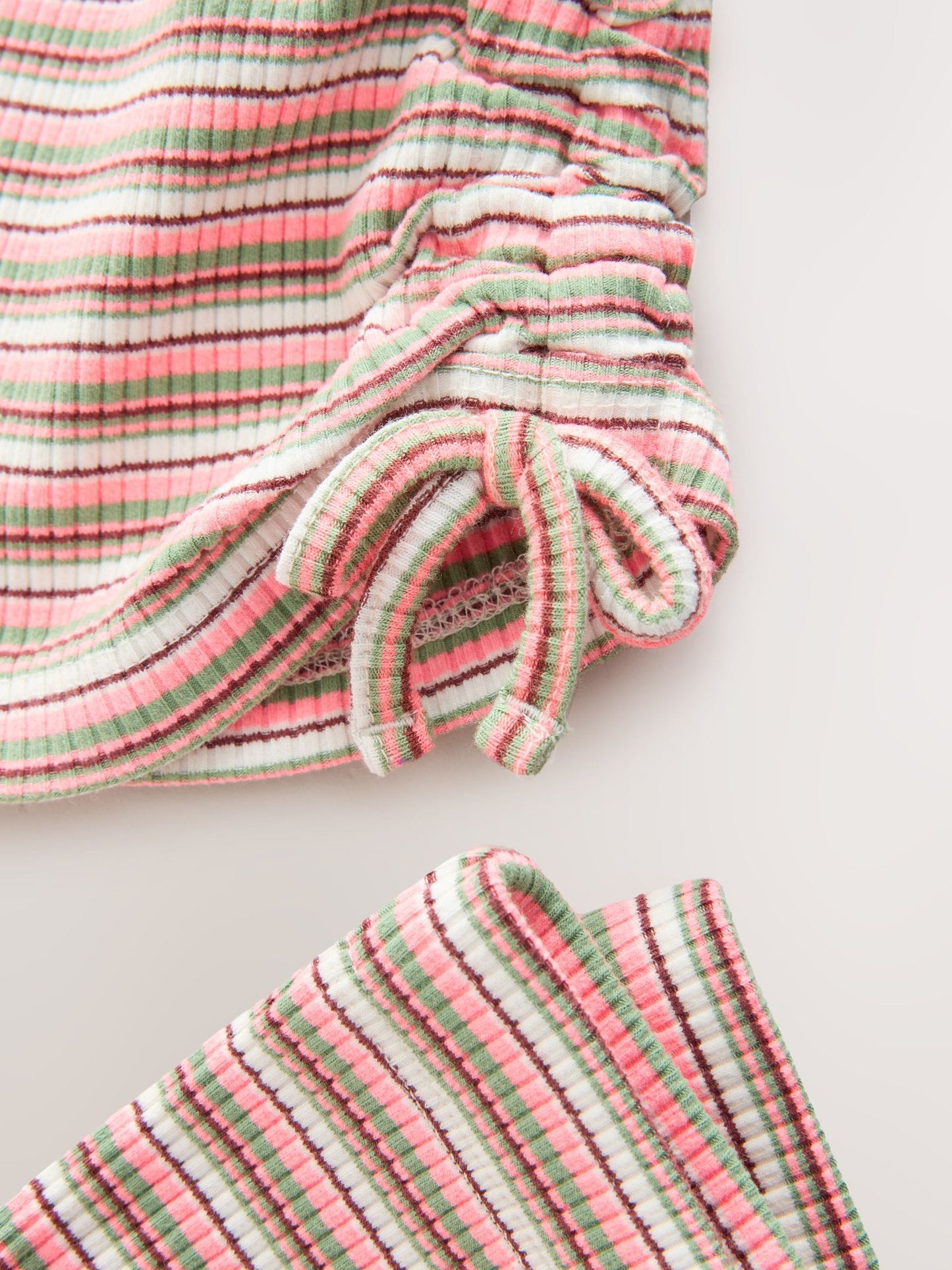 Dsiney Kidz - Pink Multi Stripe T-Shirt and Kickflares Set (3-16yrs) image 4