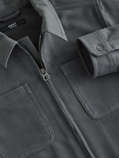 Dsiney Kidz - Charcoal Grey Cord Zip Through Overshirt (3-16yrs) image 8