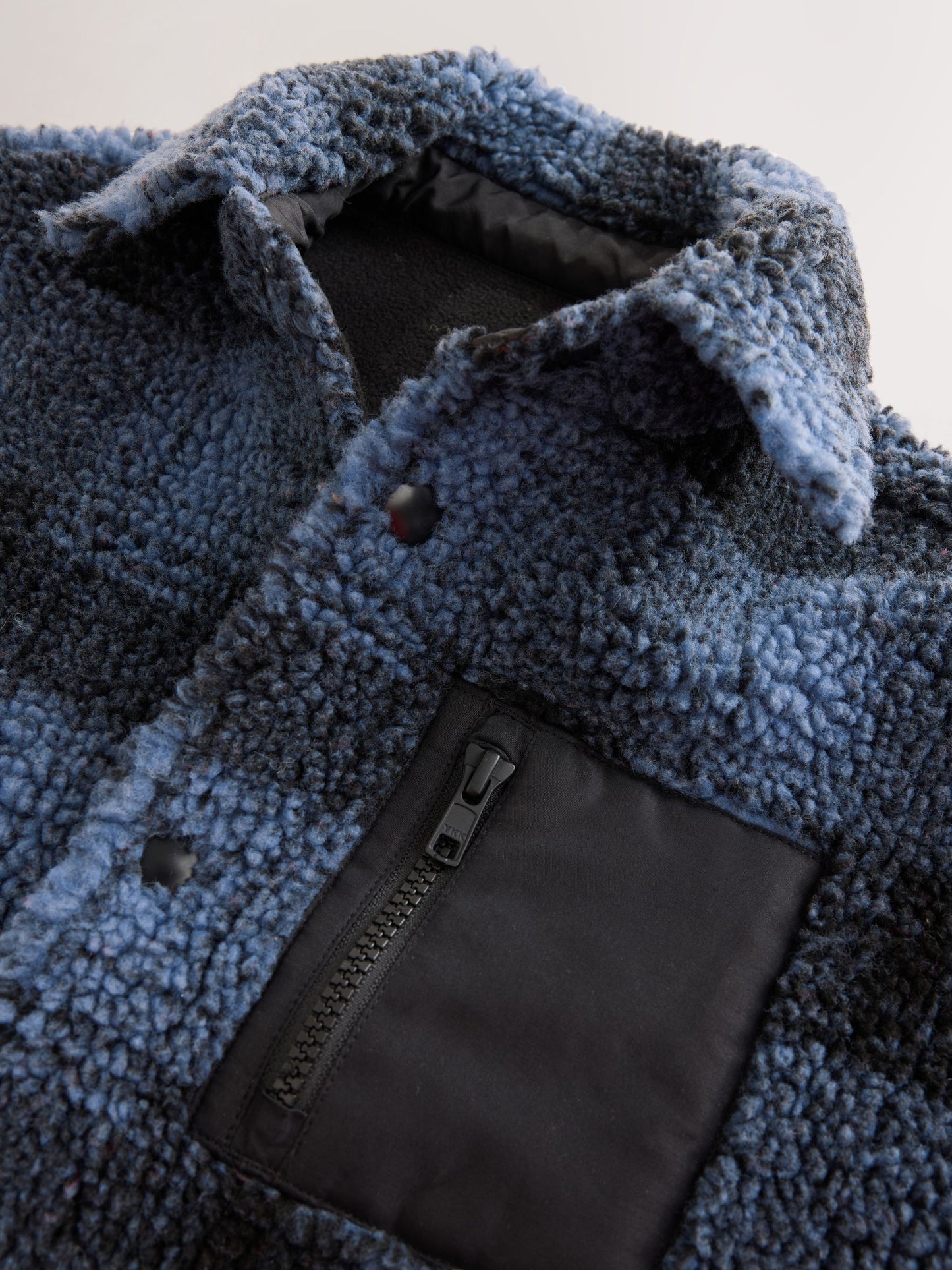 Dsiney Kidz - Blue Check Borg Fleece Shacket (3-16yrs) image 10