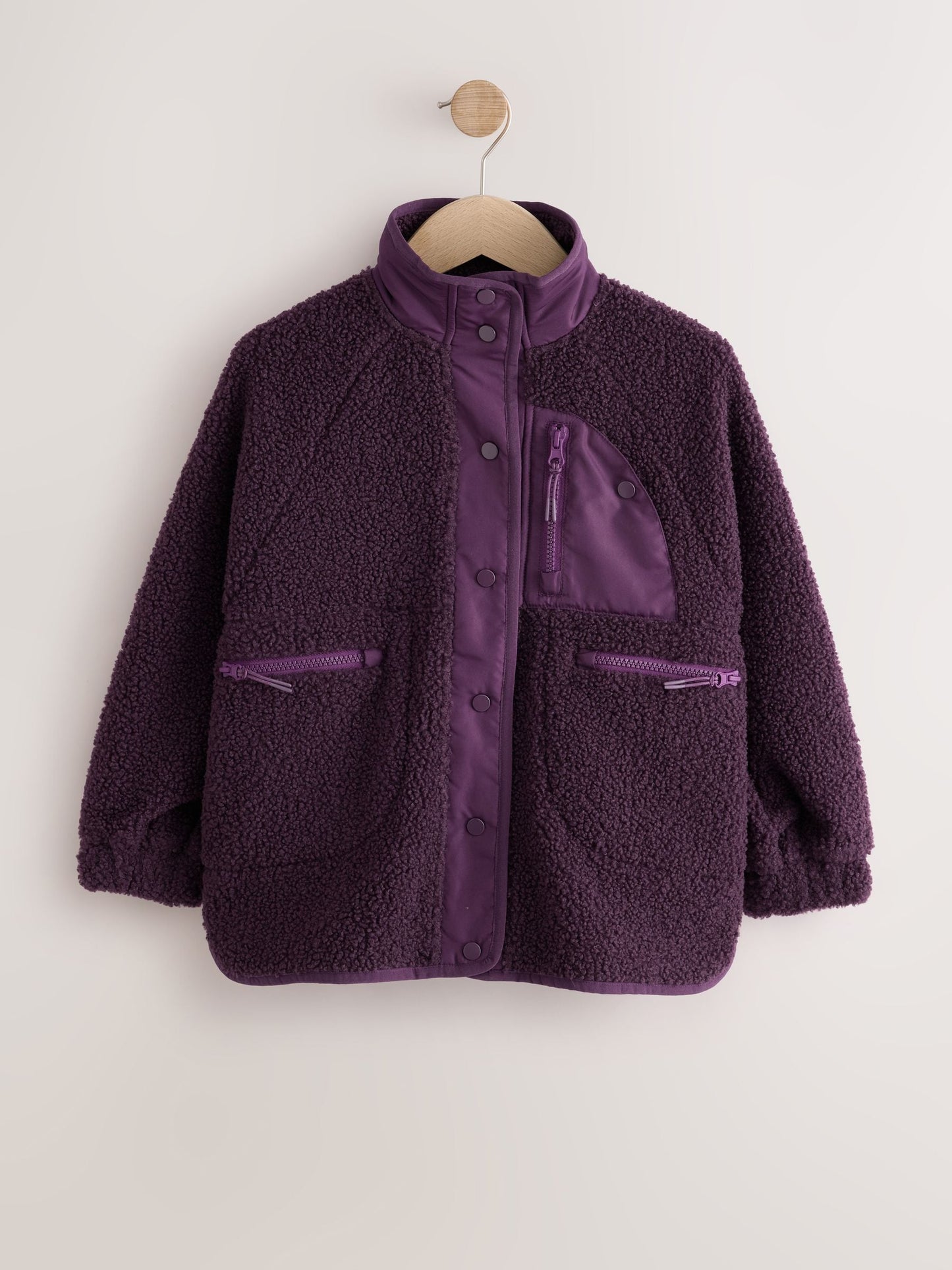 Dsiney Kidz - Berry Pink Button Up Fleece Jacket (3-16yrs) image 6