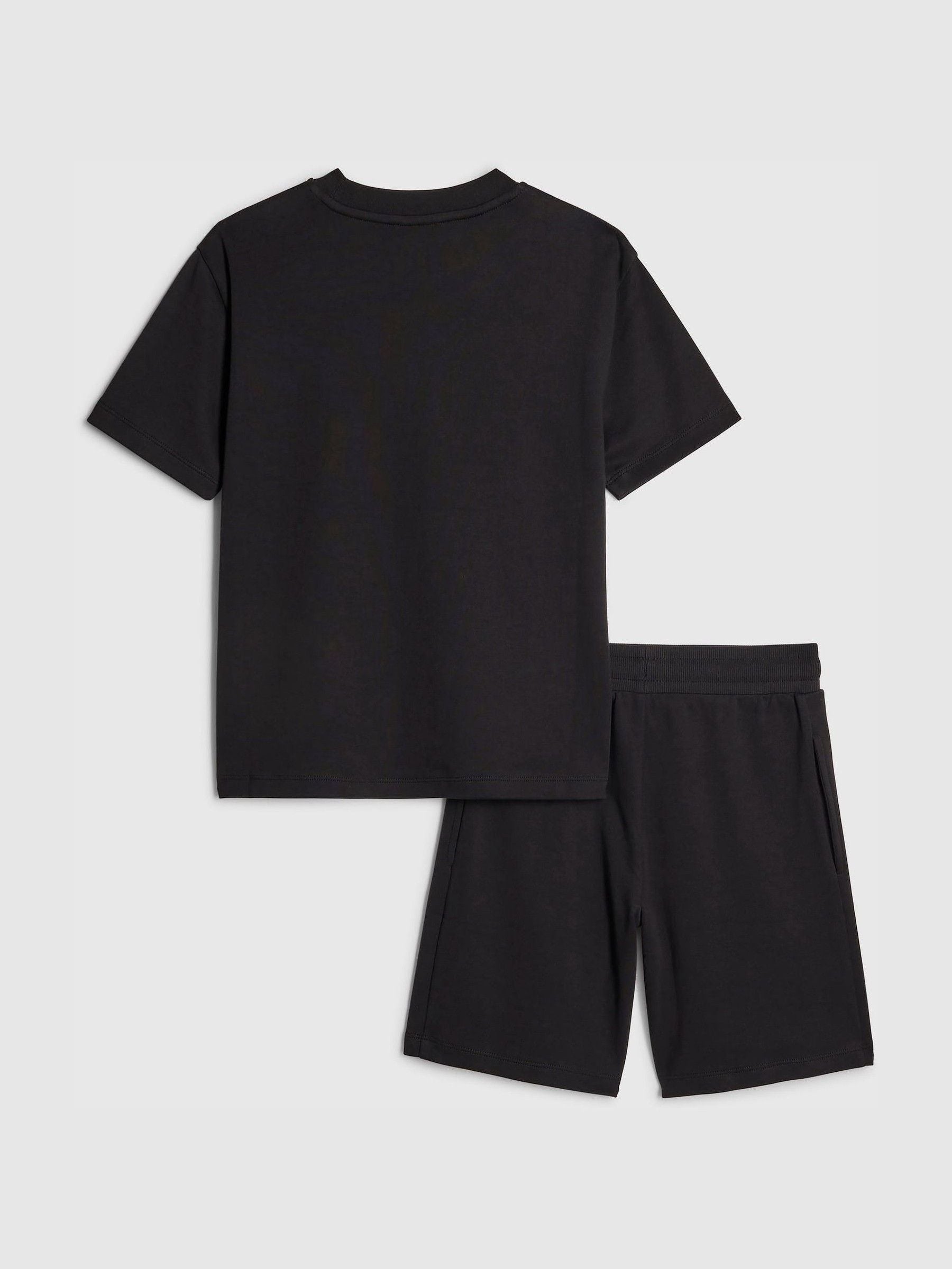Dsiney Kidz - River Island Black RR T-Shirt & Short Sets image 2