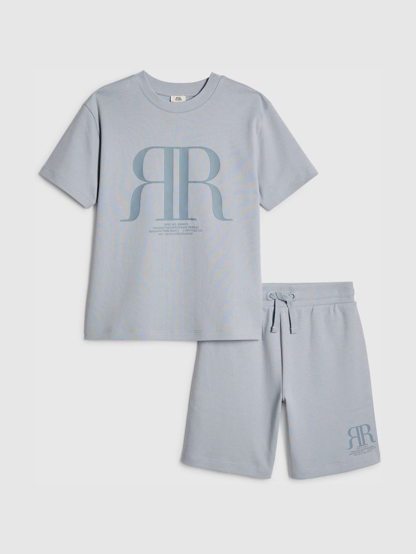 Dsiney Kidz - River Island Blue RR T-Shirt & Short Sets image 1
