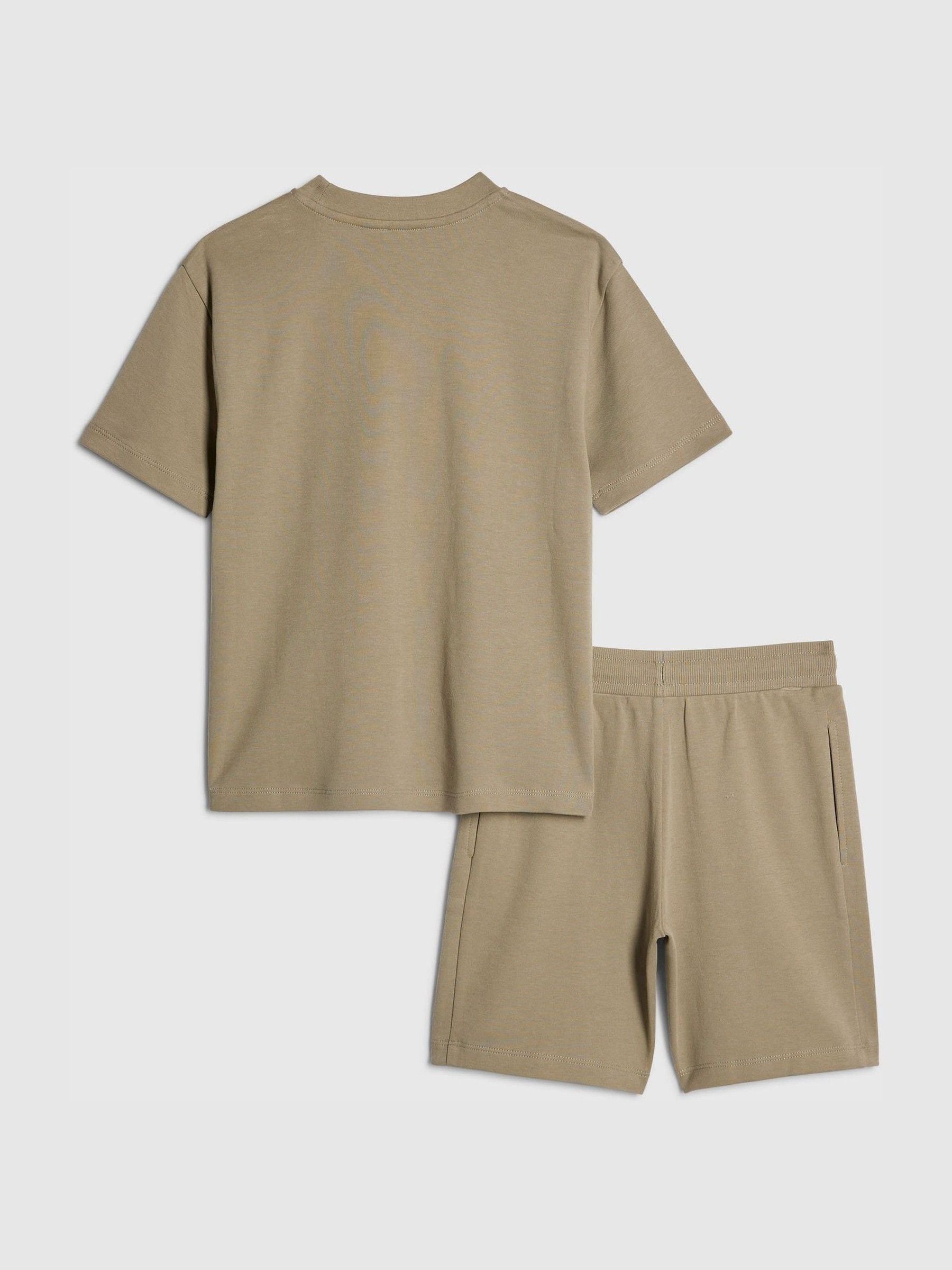 Dsiney Kidz - River Island Green RR T-Shirt & Short Sets image 2