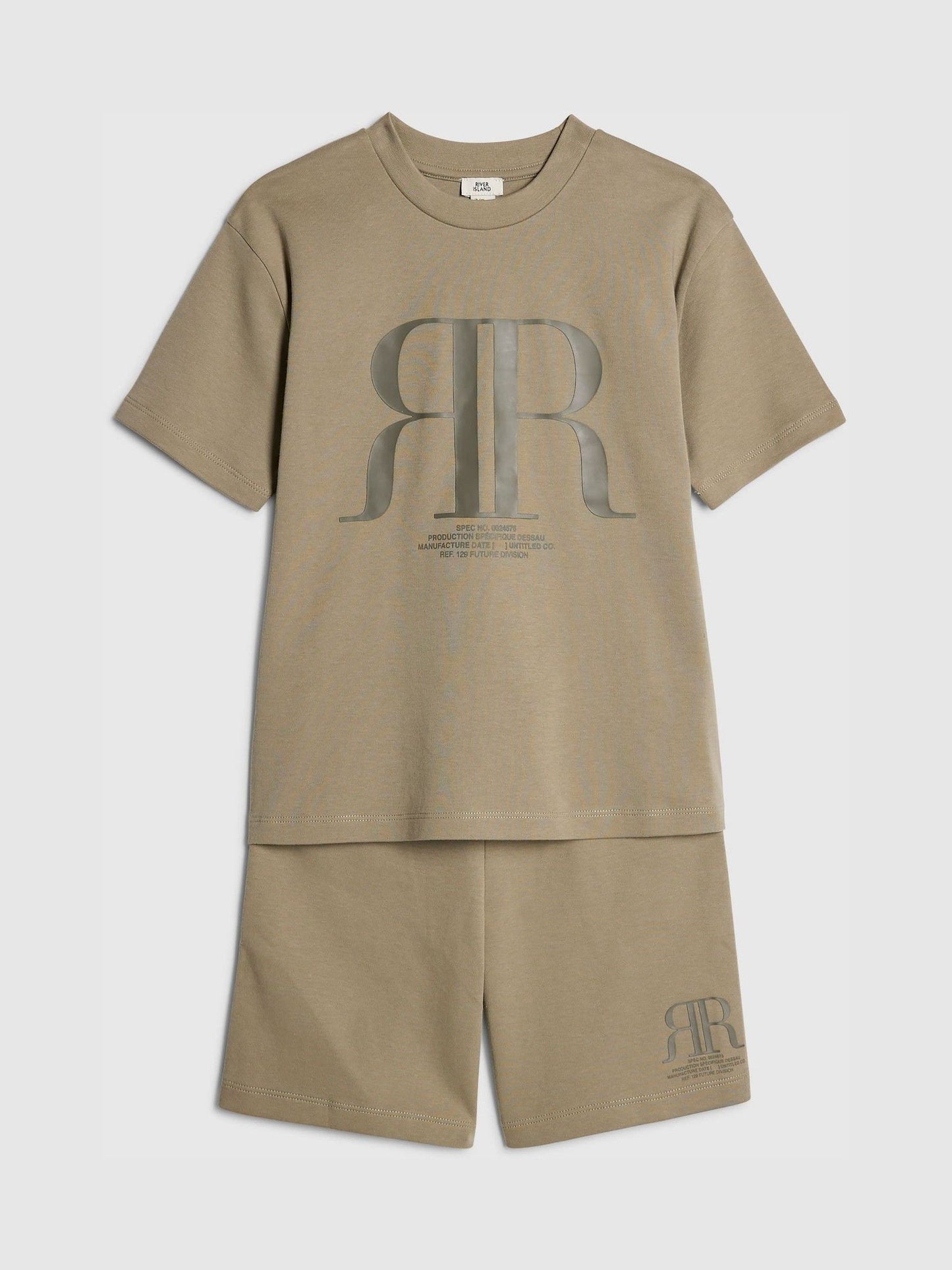 Dsiney Kidz - River Island Green RR T-Shirt & Short Sets image 3