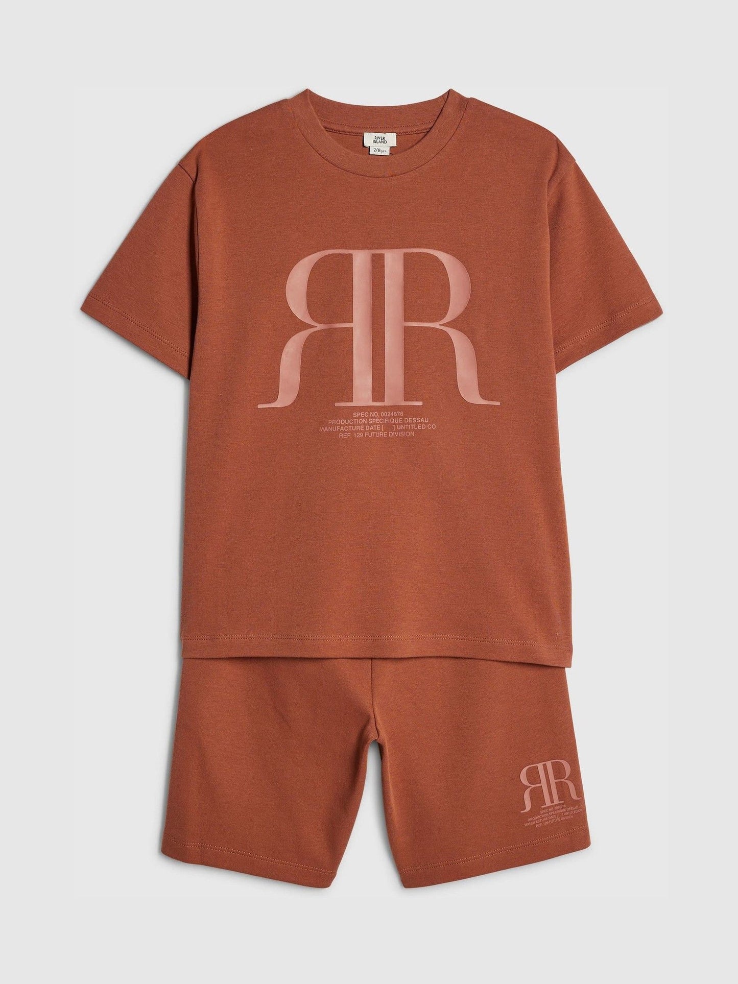 Dsiney Kidz - River Island Orange RR T-Shirt & Short Sets image 3