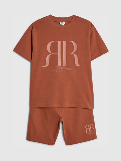 Dsiney Kidz - River Island Orange RR T-Shirt & Short Sets image 3