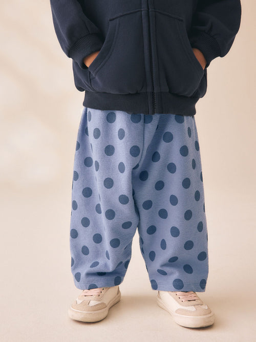 Blue Spot Barrel Leg Trousers (3mths-7yrs) image 1