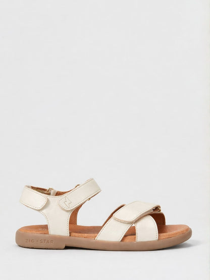 Zig+Star White Rae Junior Cross-Strap Sandals image 1
