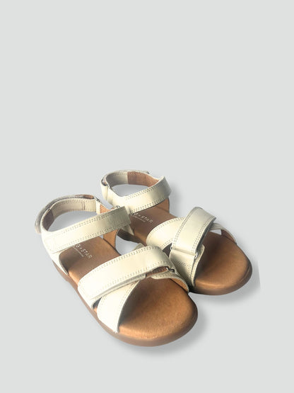 Zig+Star White Rae Junior Cross-Strap Sandals image 2