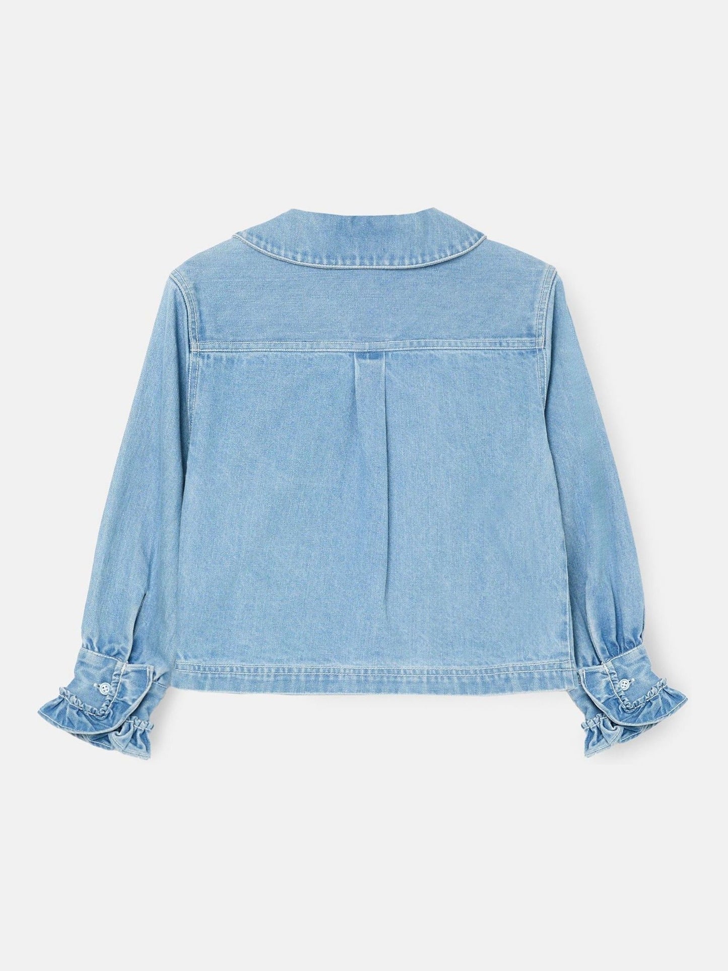 Dsiney Kidz - Angel & Rocket Blue Eden 3D Flower Denim Shirt image 7