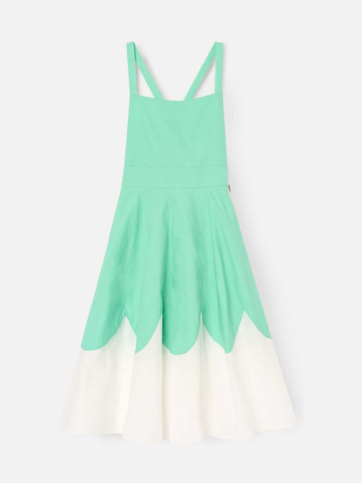 Dsiney Kidz - Angel & Rocket Green Allegra Pink Scallop Swing Dress image 3