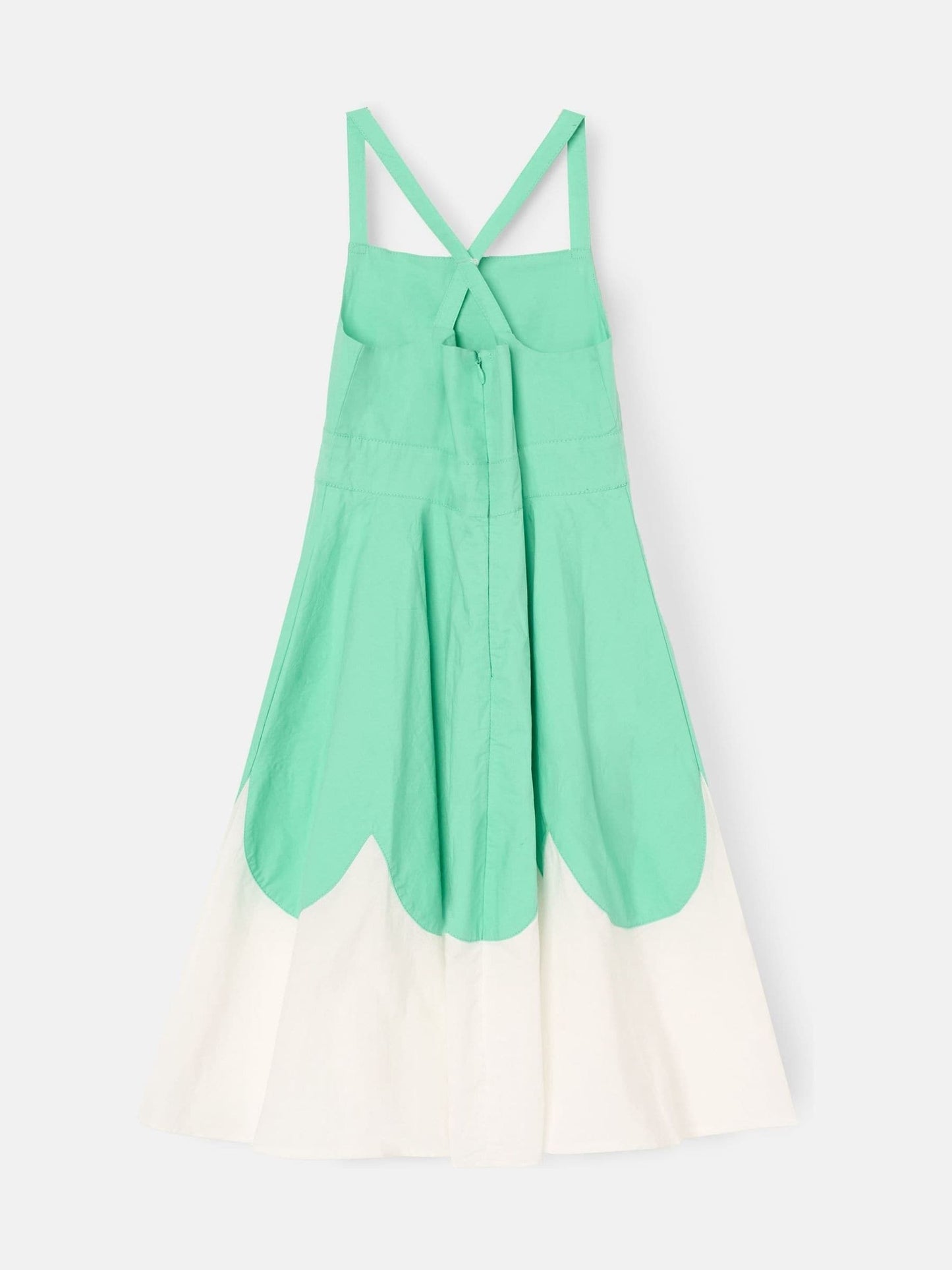 Angel & Rocket Green Allegra Pink Scallop Swing Dress image 4